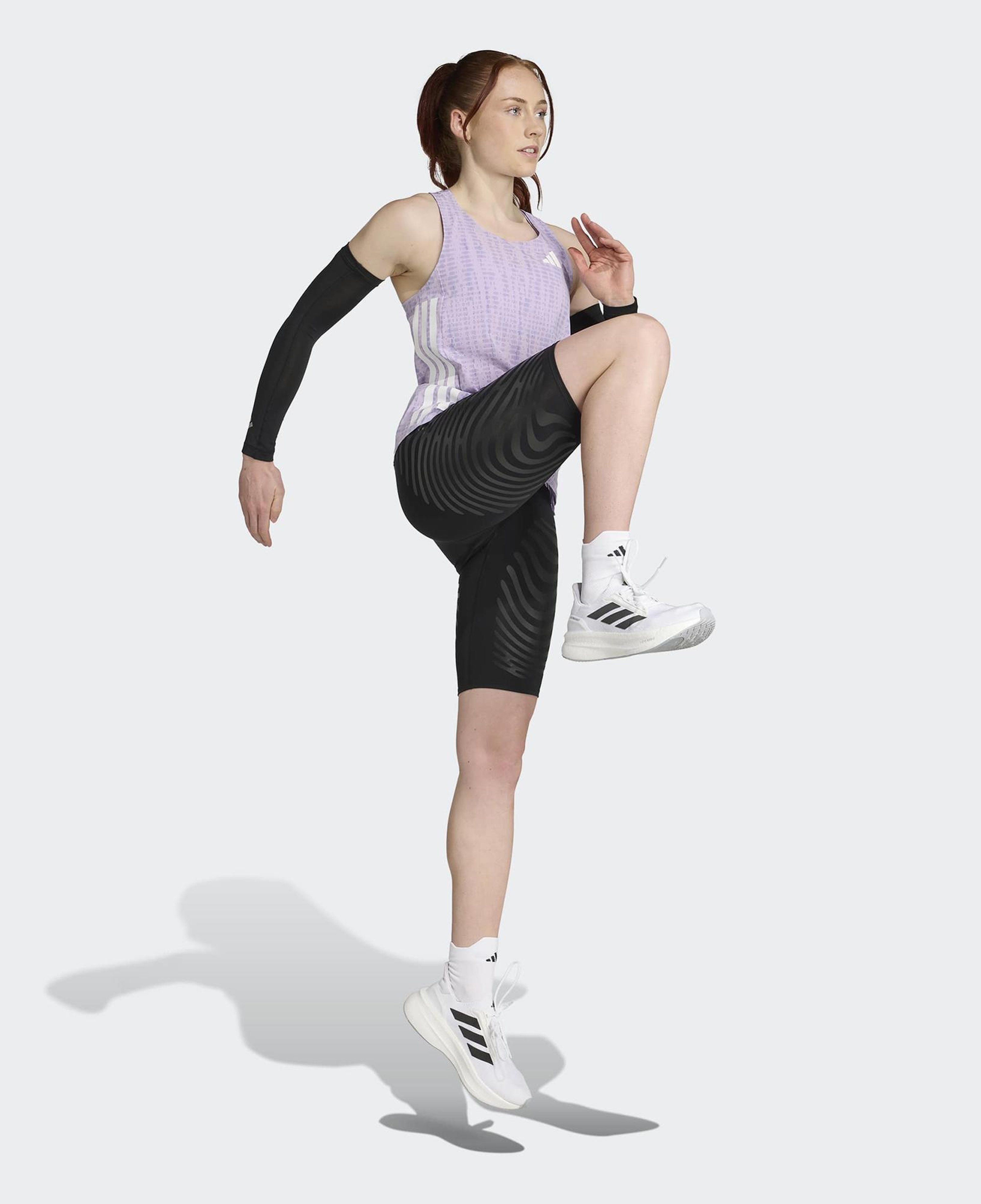 adidas Adizero Running Kadın Mor Koşu Atlet