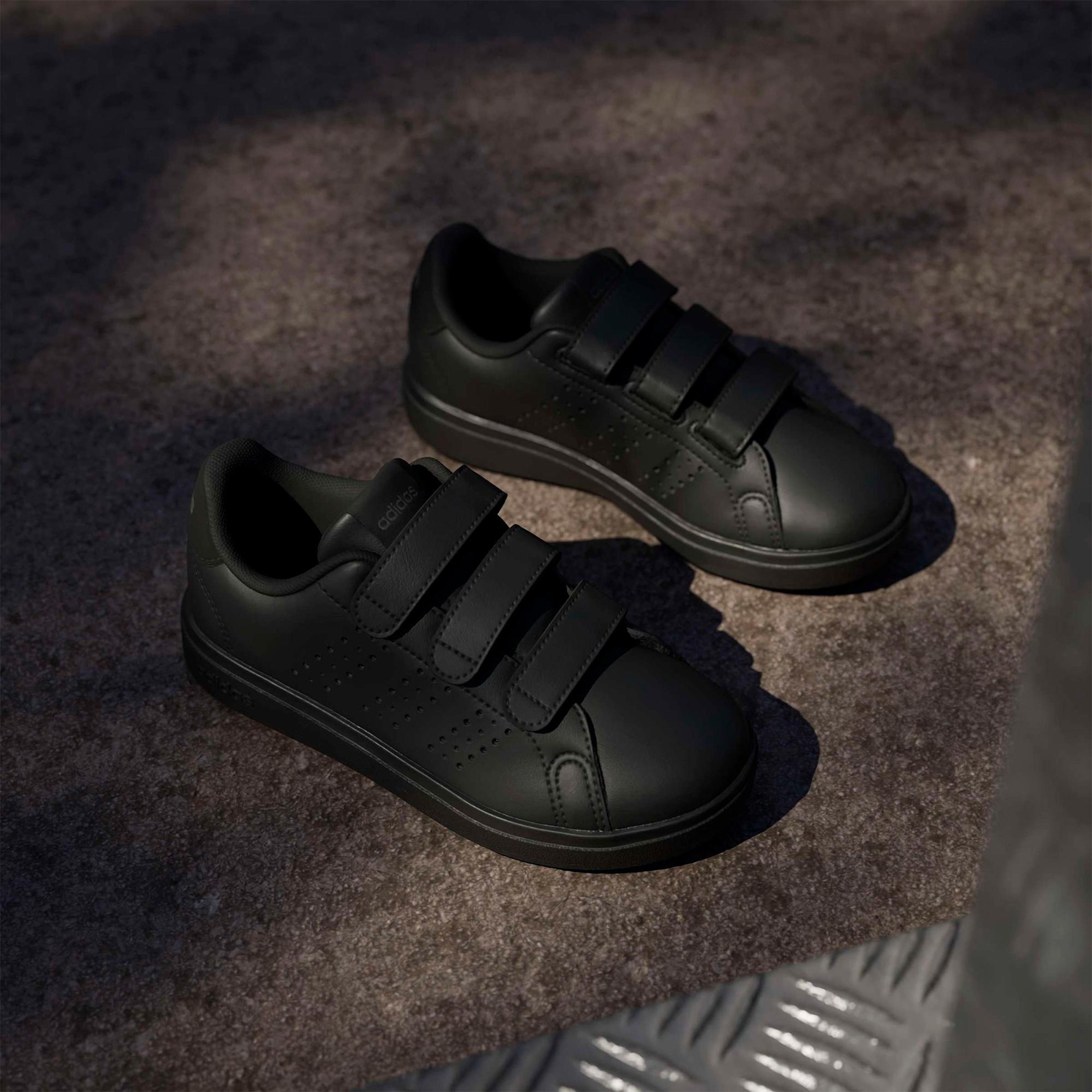 adidas Advantage Base 2.0 Çocuk Siyah Spor Ayakkabı