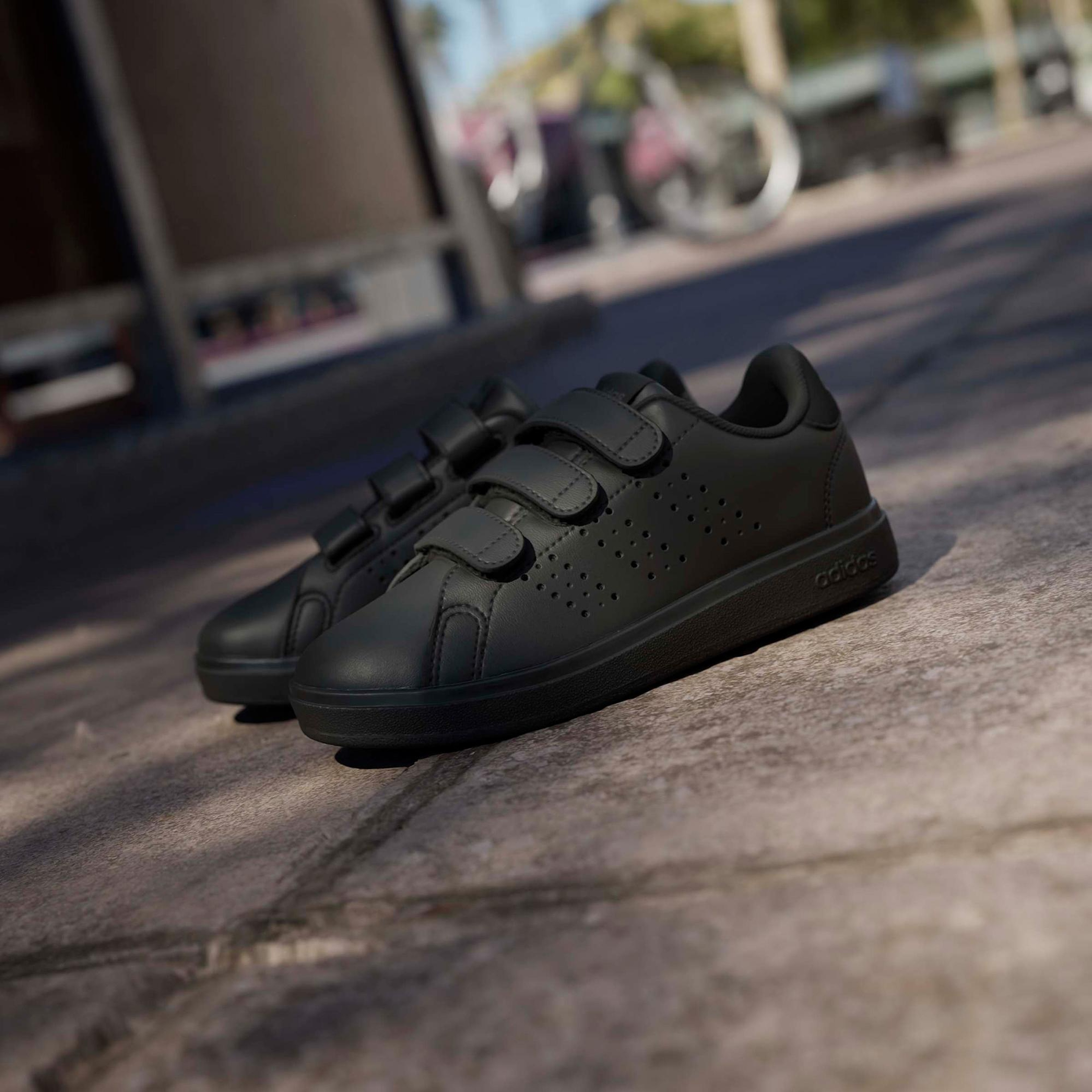 adidas Advantage Base 2.0 Çocuk Siyah Spor Ayakkabı