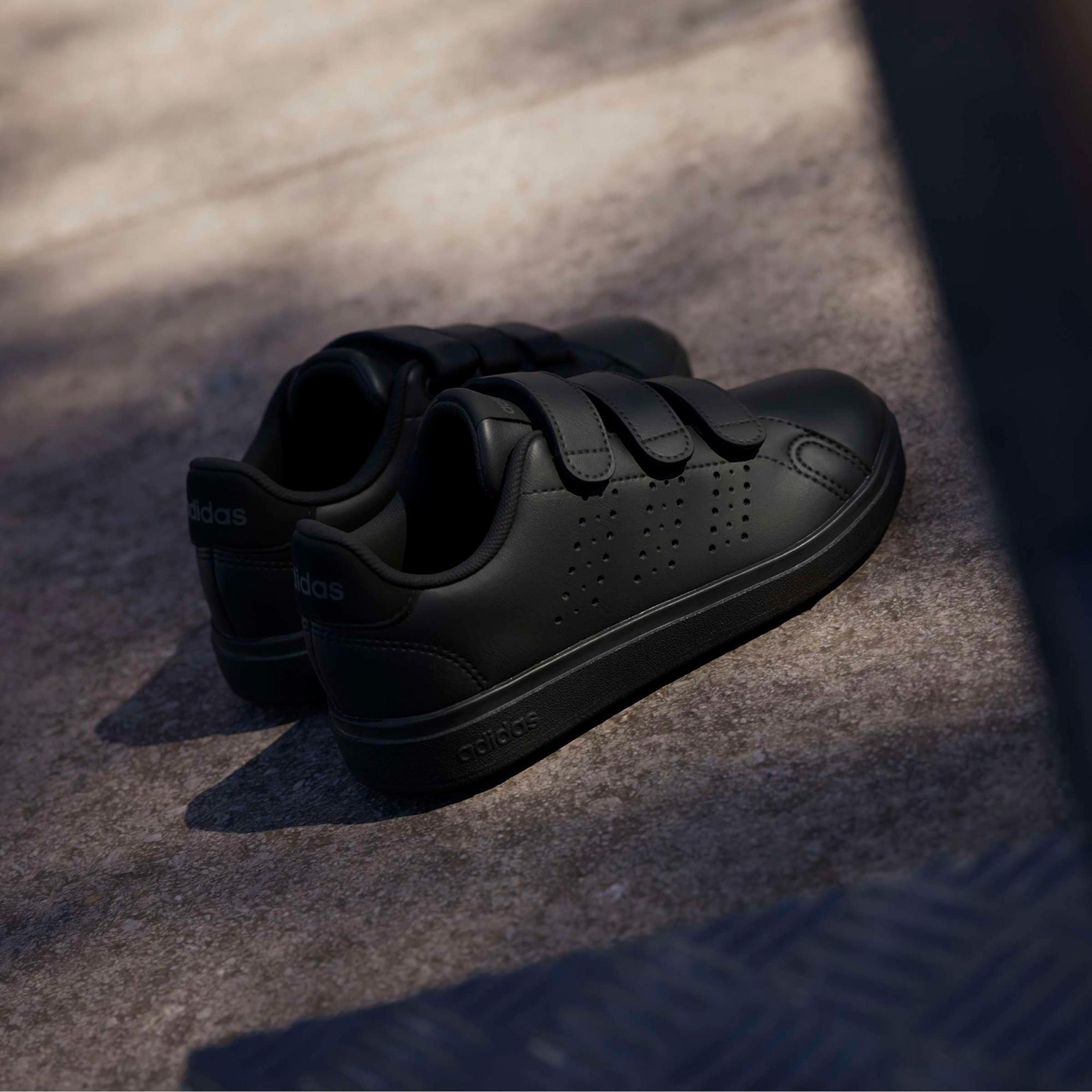 adidas Advantage Base 2.0 Çocuk Siyah Spor Ayakkabı