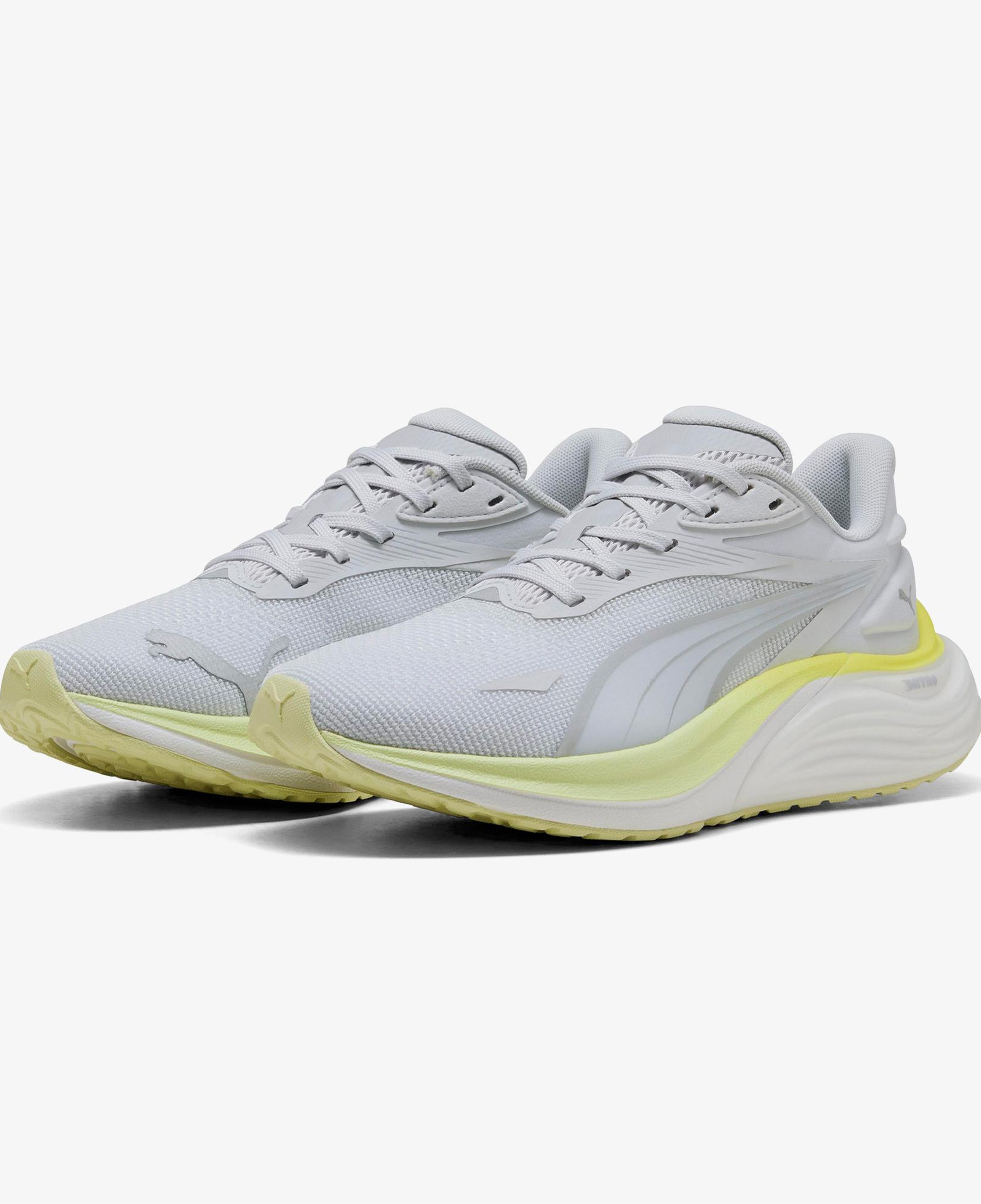 Puma Electrify Nitro 4 Kadın Beyaz Koşu Ayakkabısı