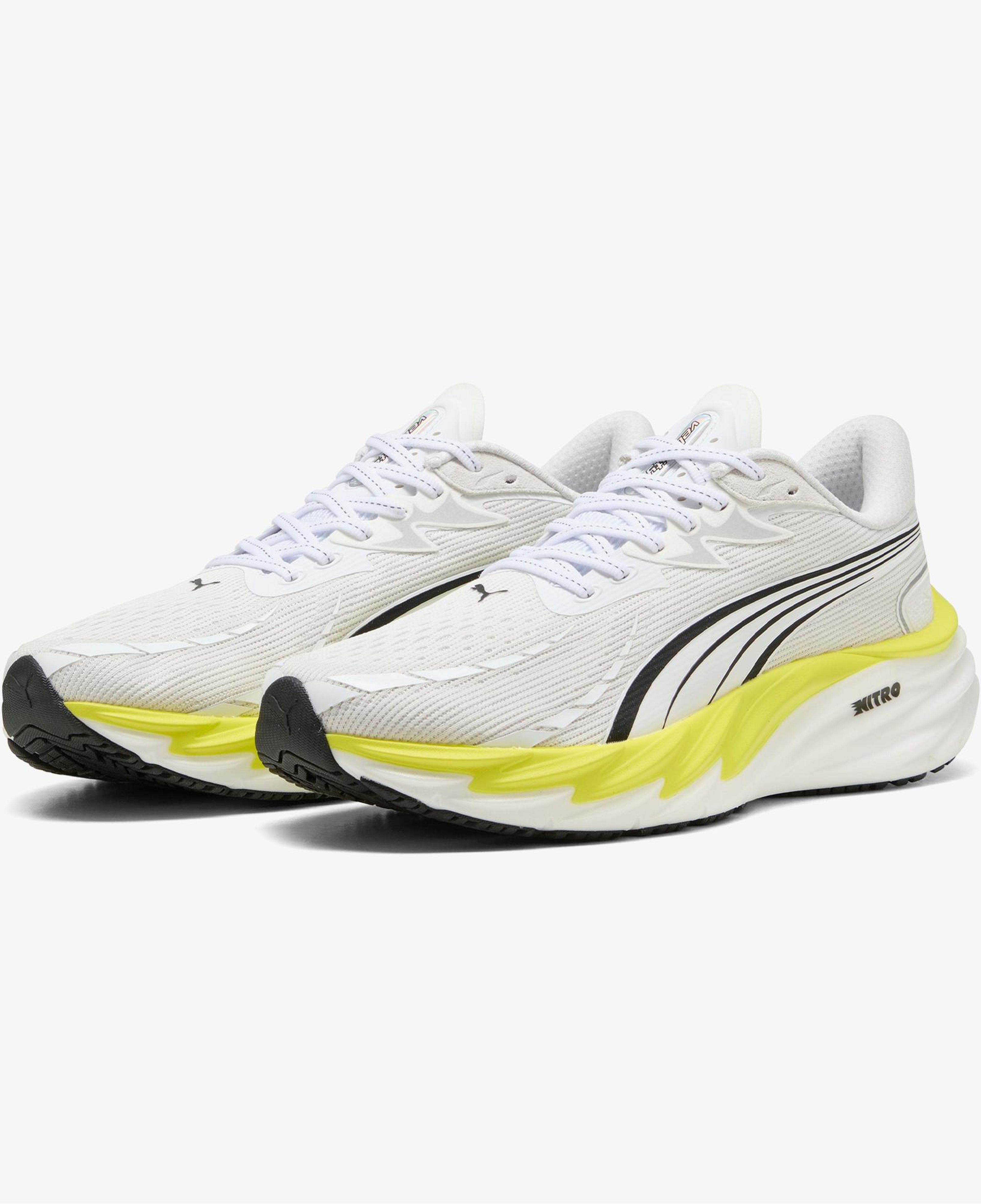 Puma Velocity Nitro 4 Erkek Beyaz Koşu Ayakkabısı