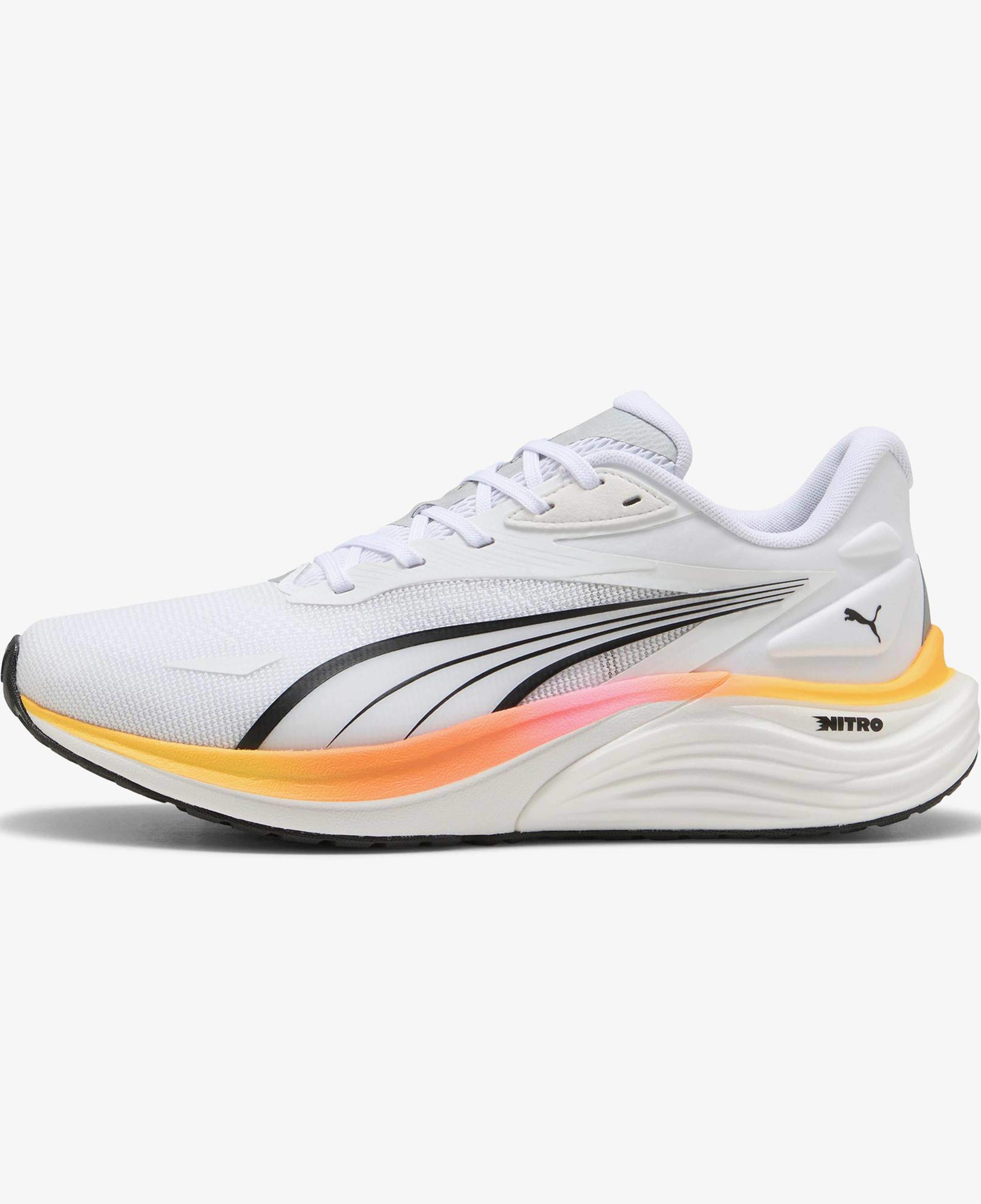 Puma Electrify Nitro 4 Erkek Beyaz Koşu Ayakkabısı