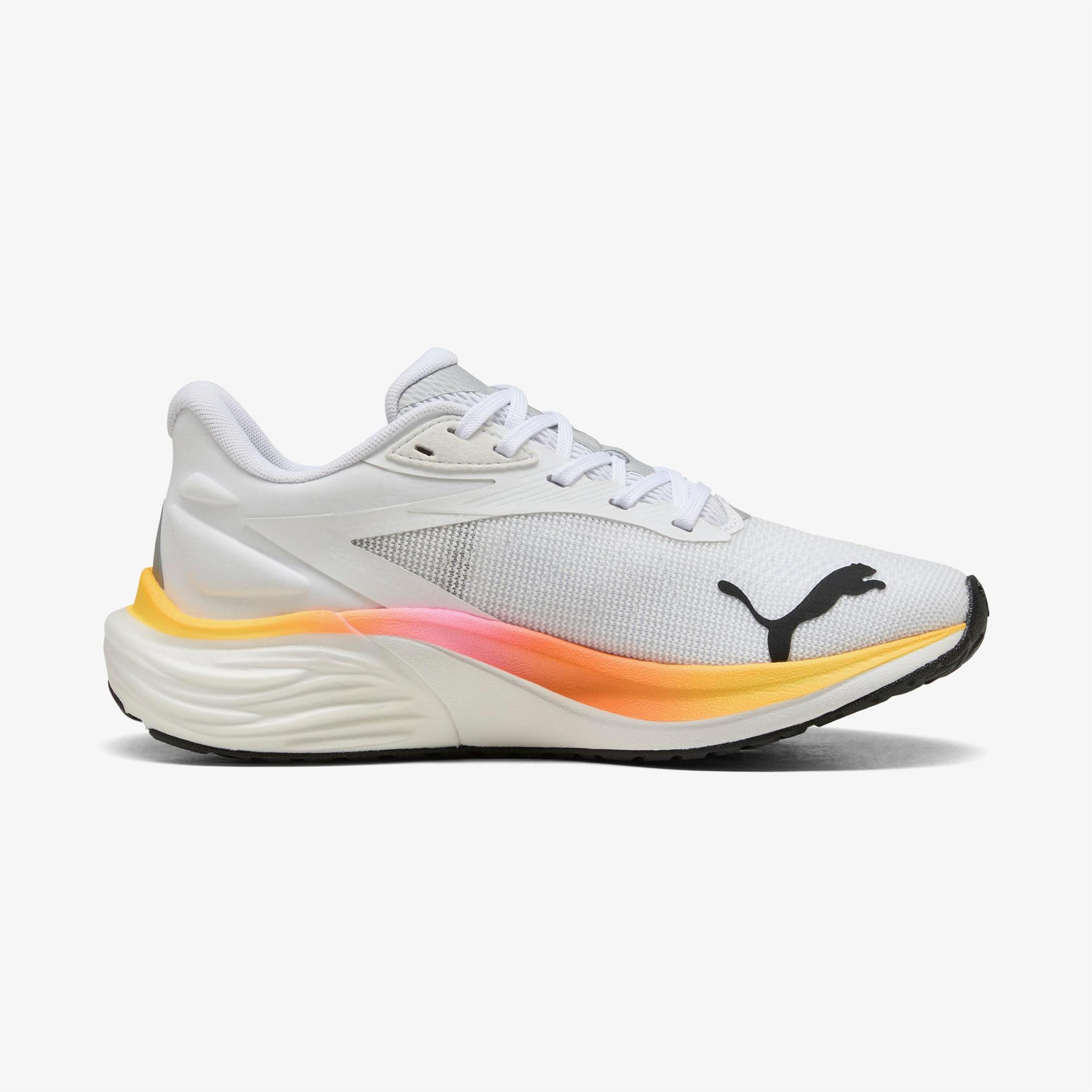 Puma Electrify Nitro 4 Kadın Beyaz Koşu Ayakkabısı