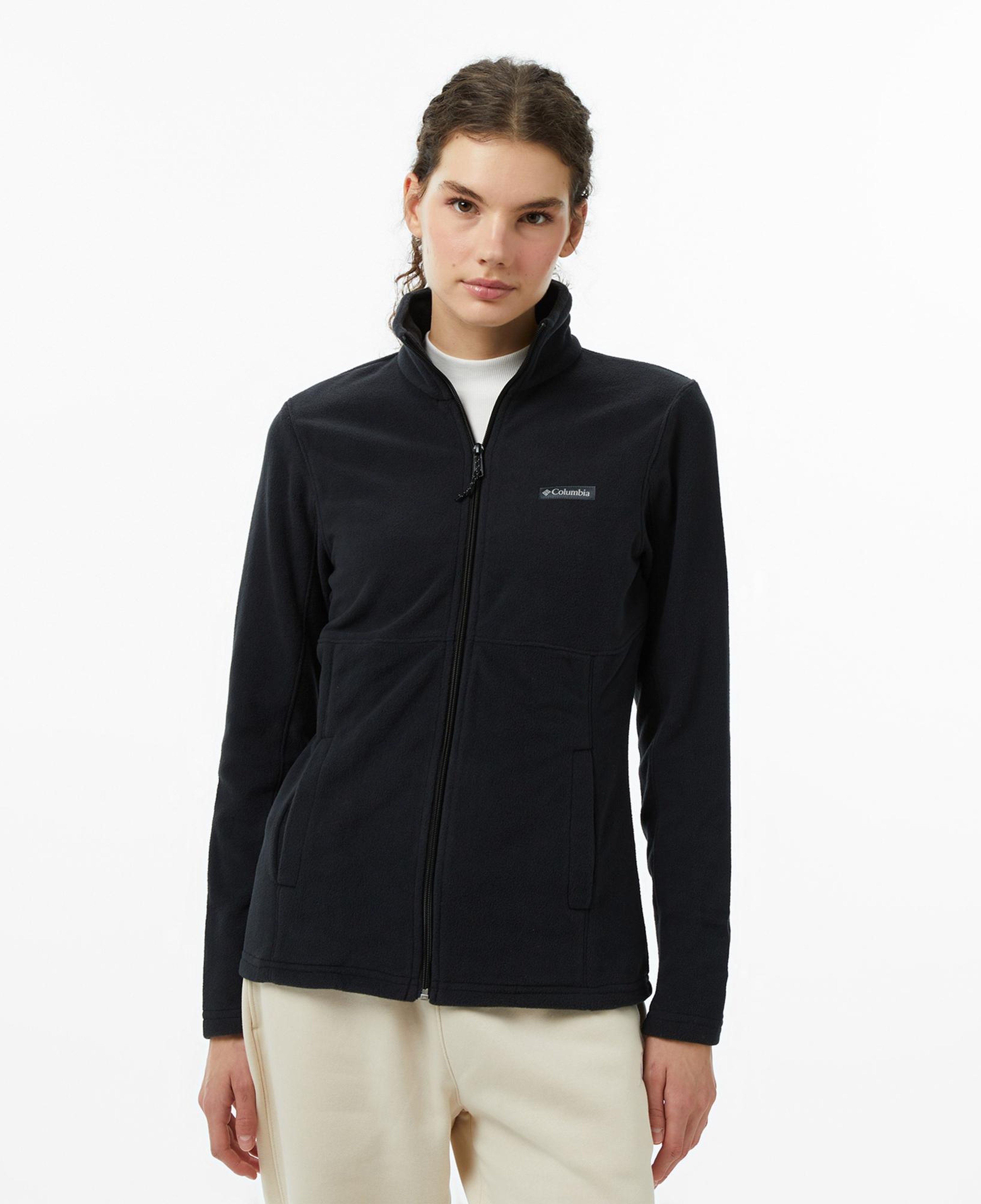 Columbia Basin Trail III Full Zip Kadın Siyah Outdoor Polar