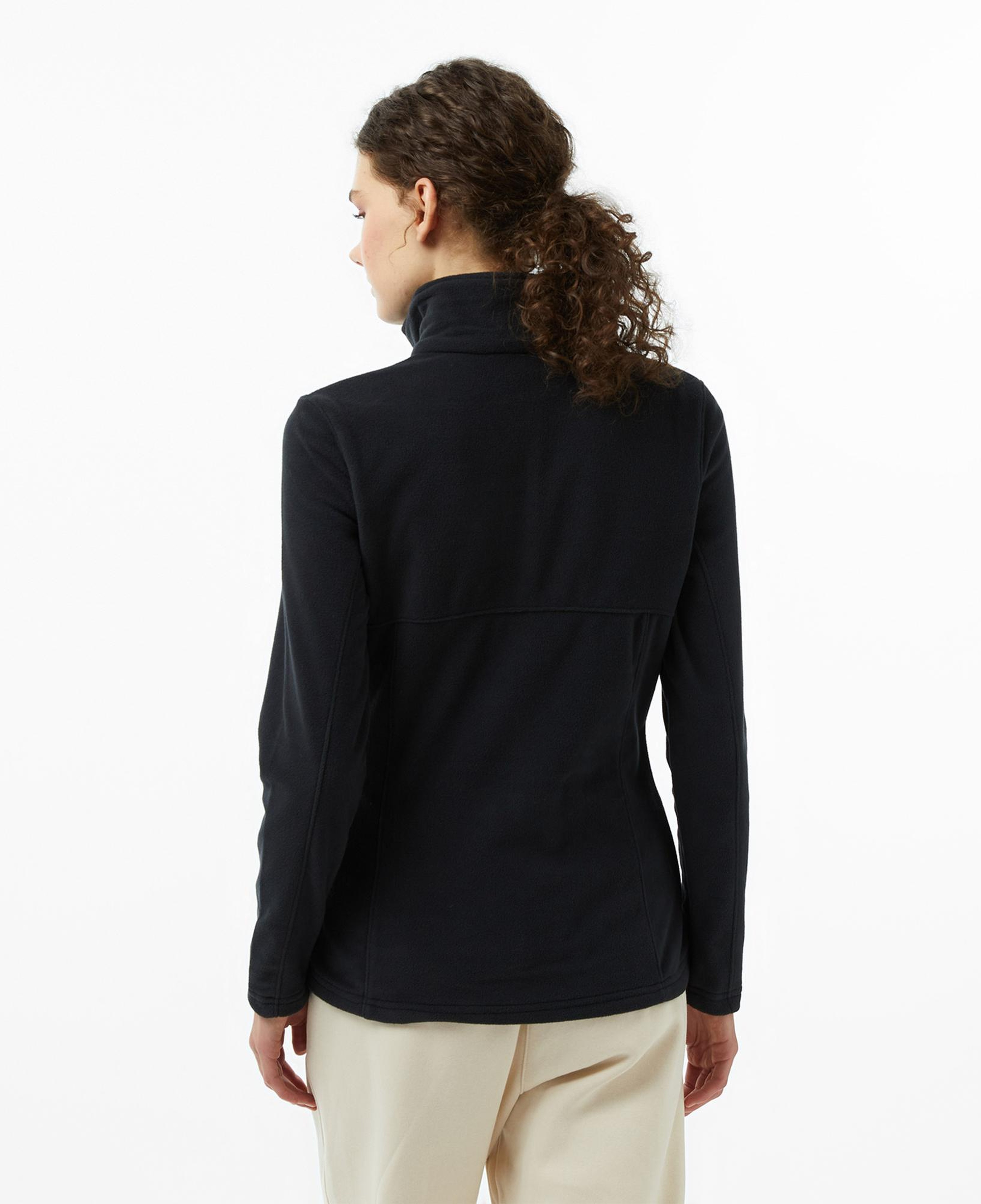 Columbia Basin Trail III Full Zip Kadın Siyah Outdoor Polar