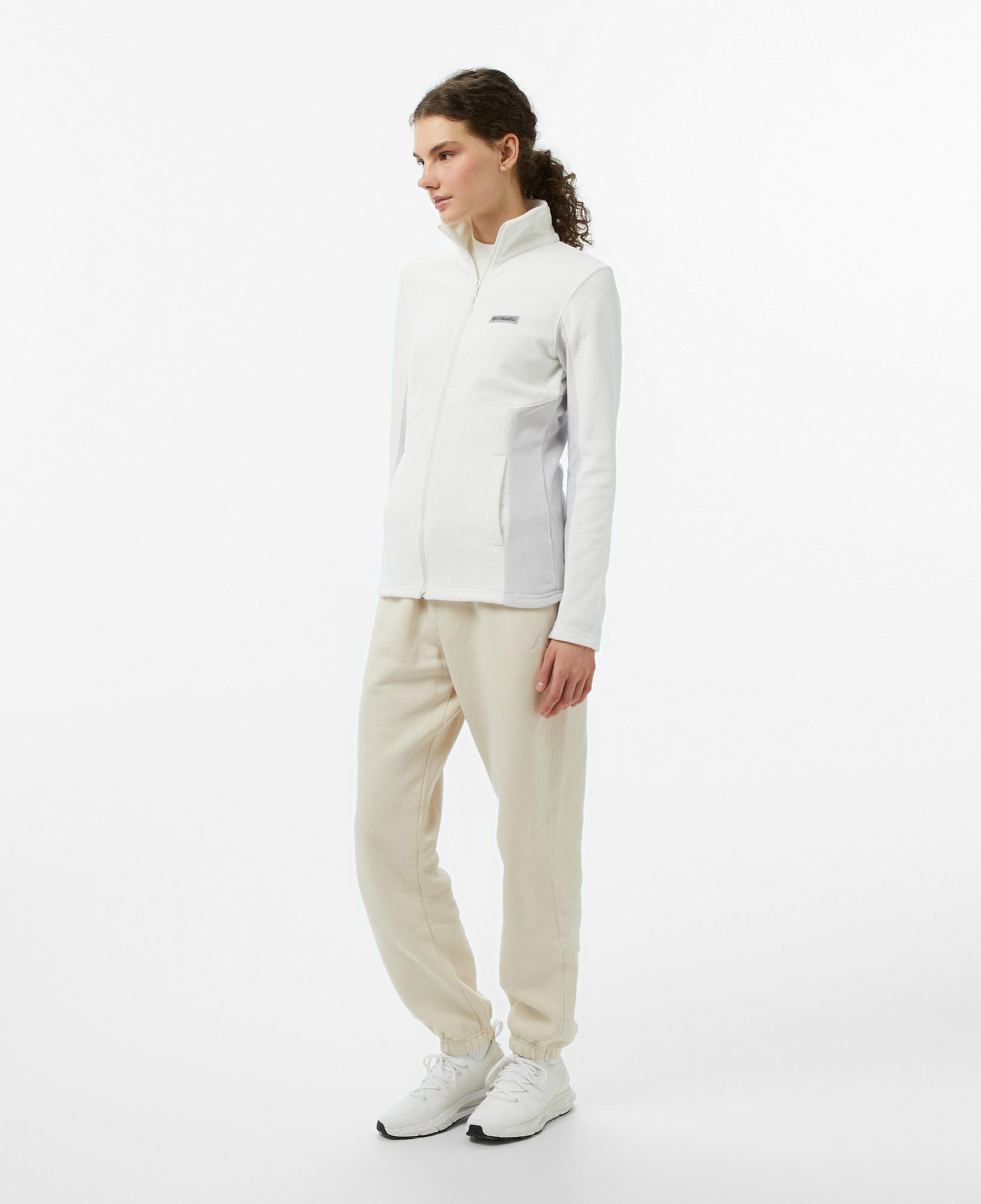 Columbia Basin Trail III Full Zip Kadın Bej Outdoor Polar