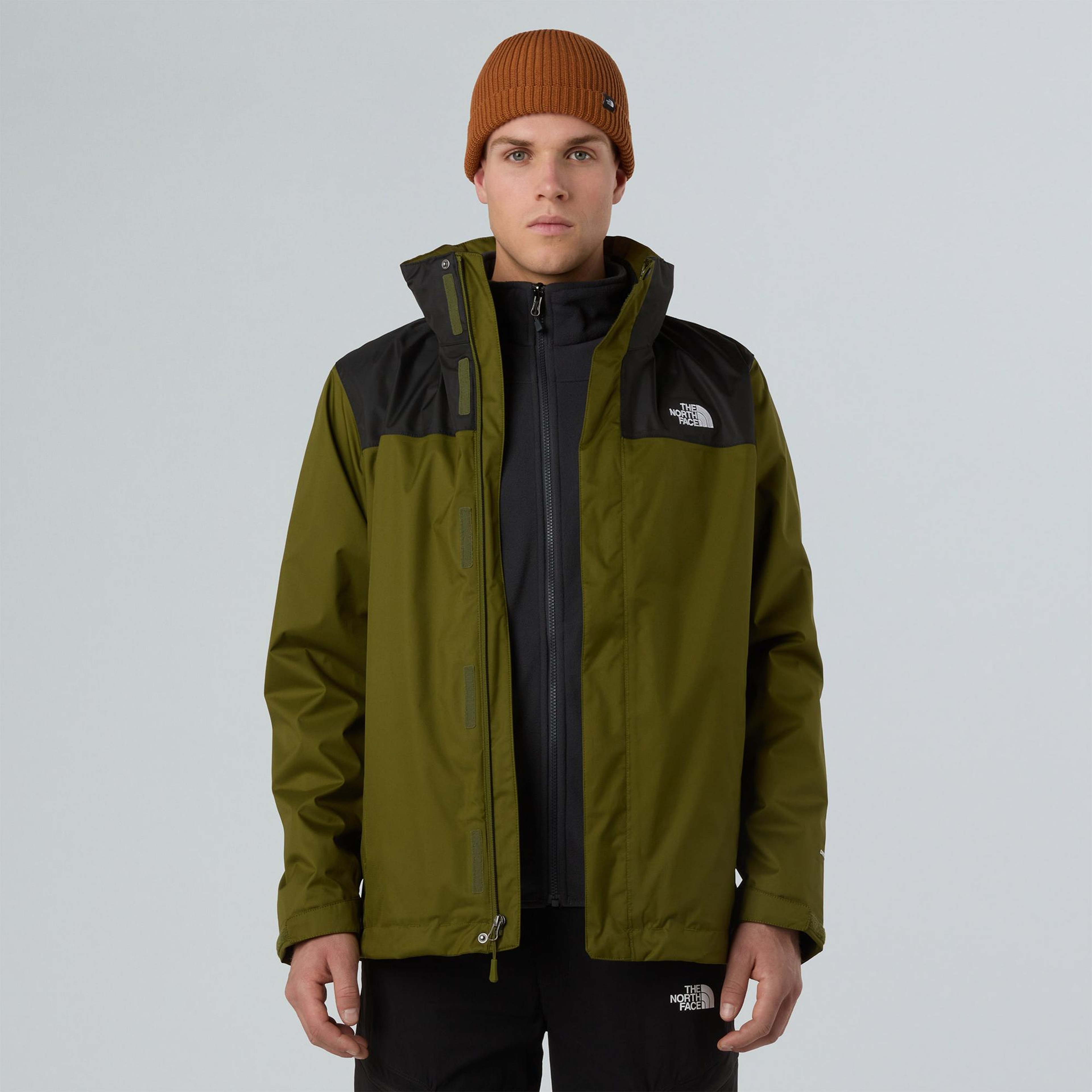 The North Face Evolve II Triclimate 3in1 Erkek Haki Outdoor Mont