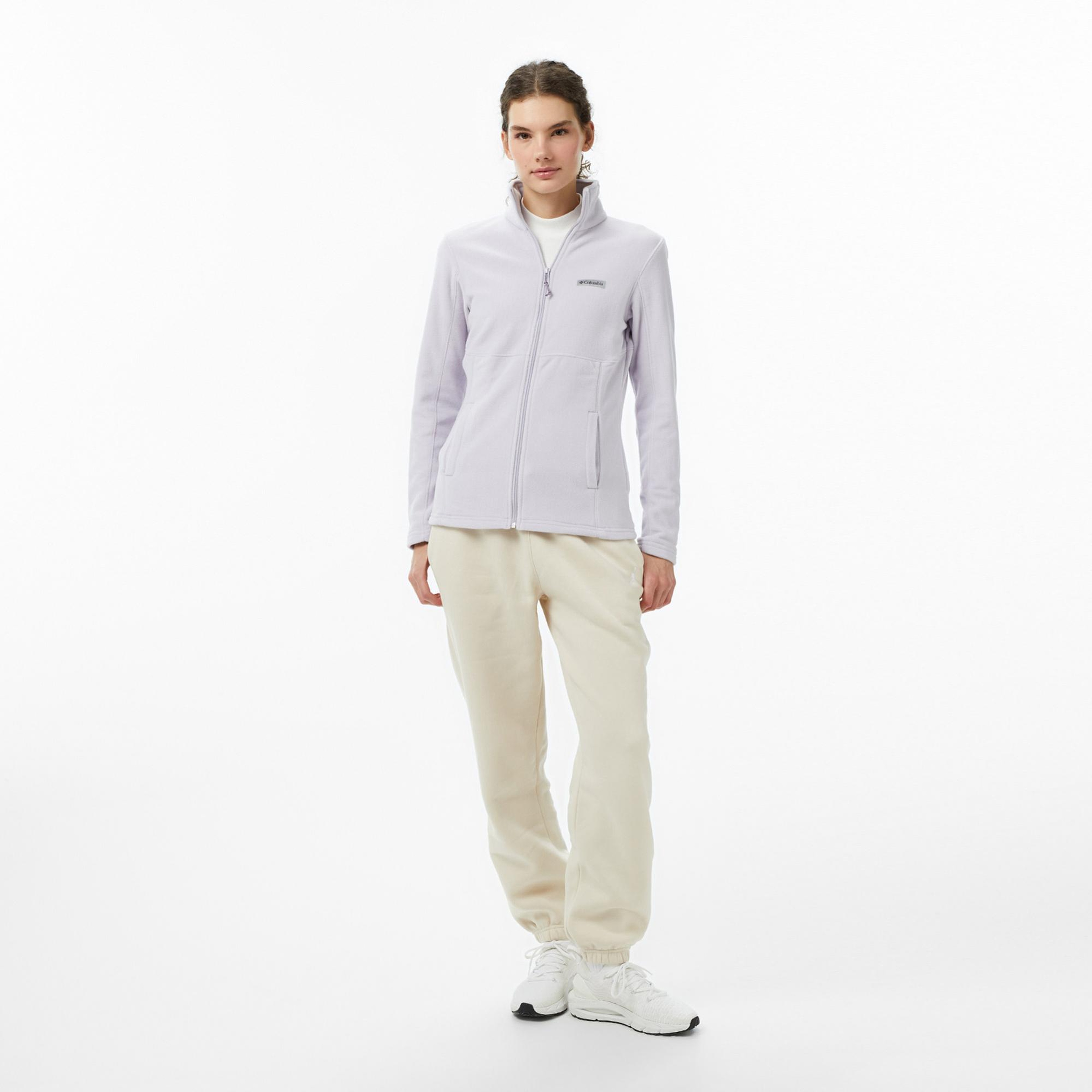 Columbia Basin Trail III Full Zip Kadın Mor Outdoor Polar