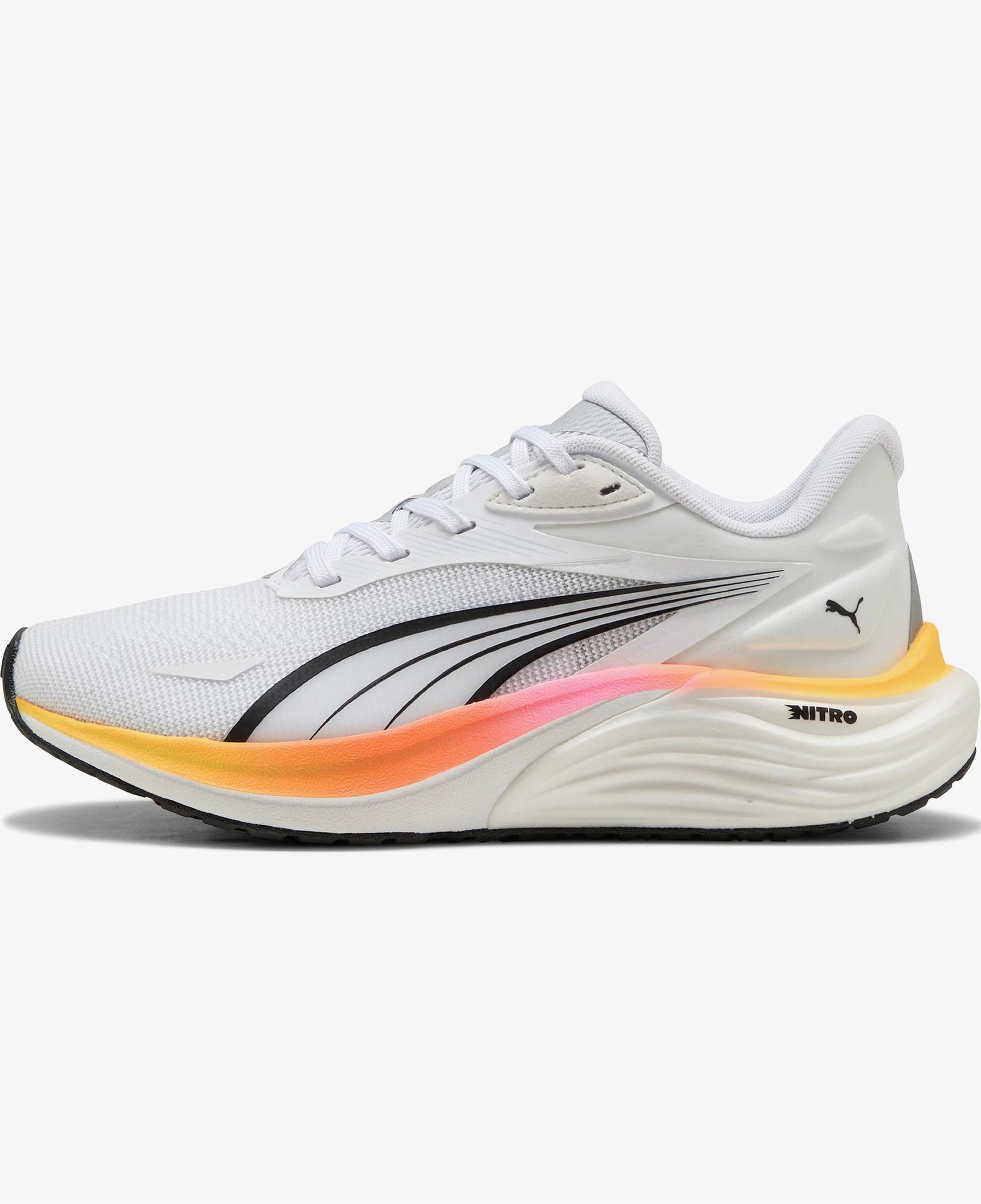 Puma Electrify Nitro 4 Kadın Beyaz Koşu Ayakkabısı