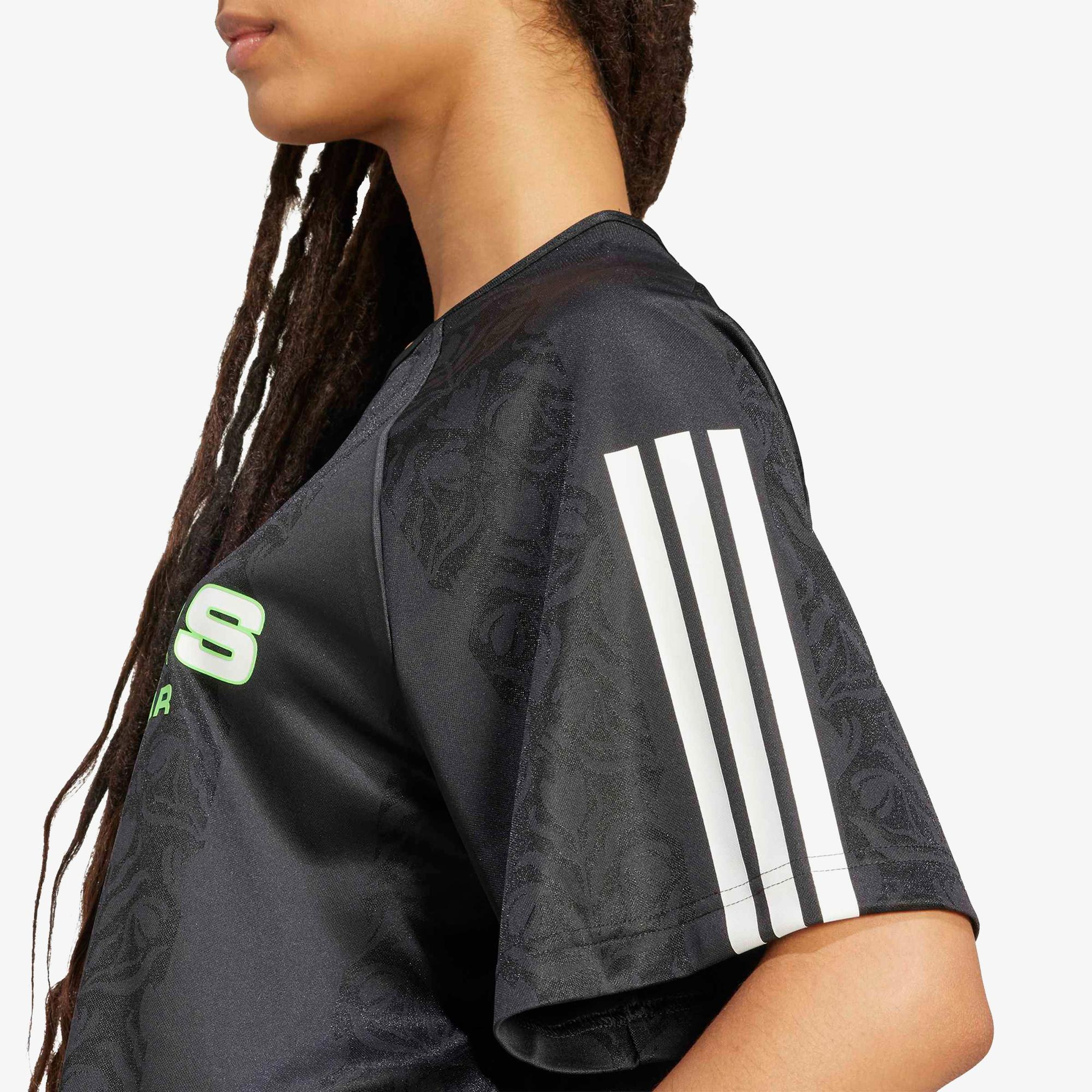 adidas Tiro X Common Goal Jakarli Kadın Siyah T-Shirt