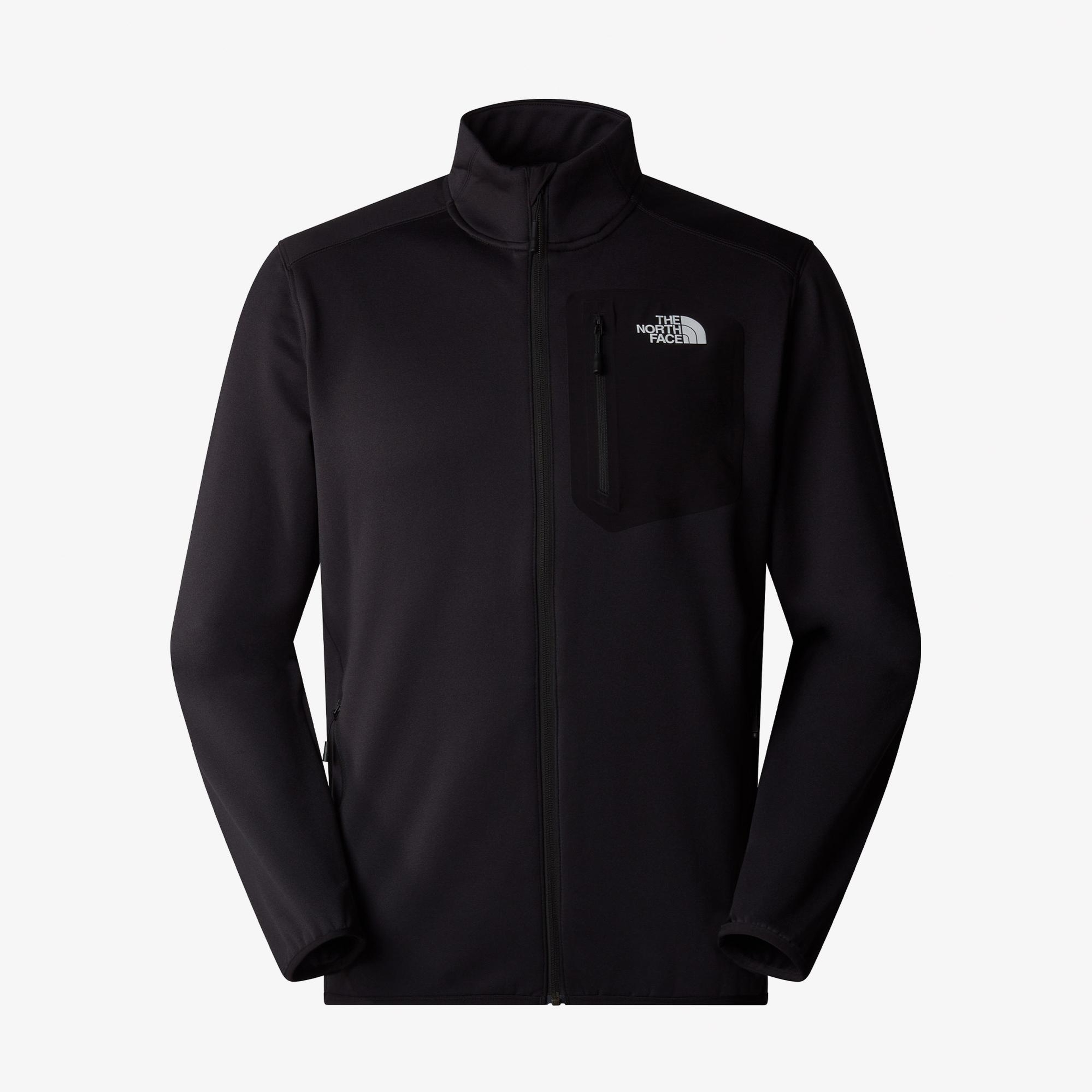 The North Face Crest Fz Erkek Siyah Outdoor Polar