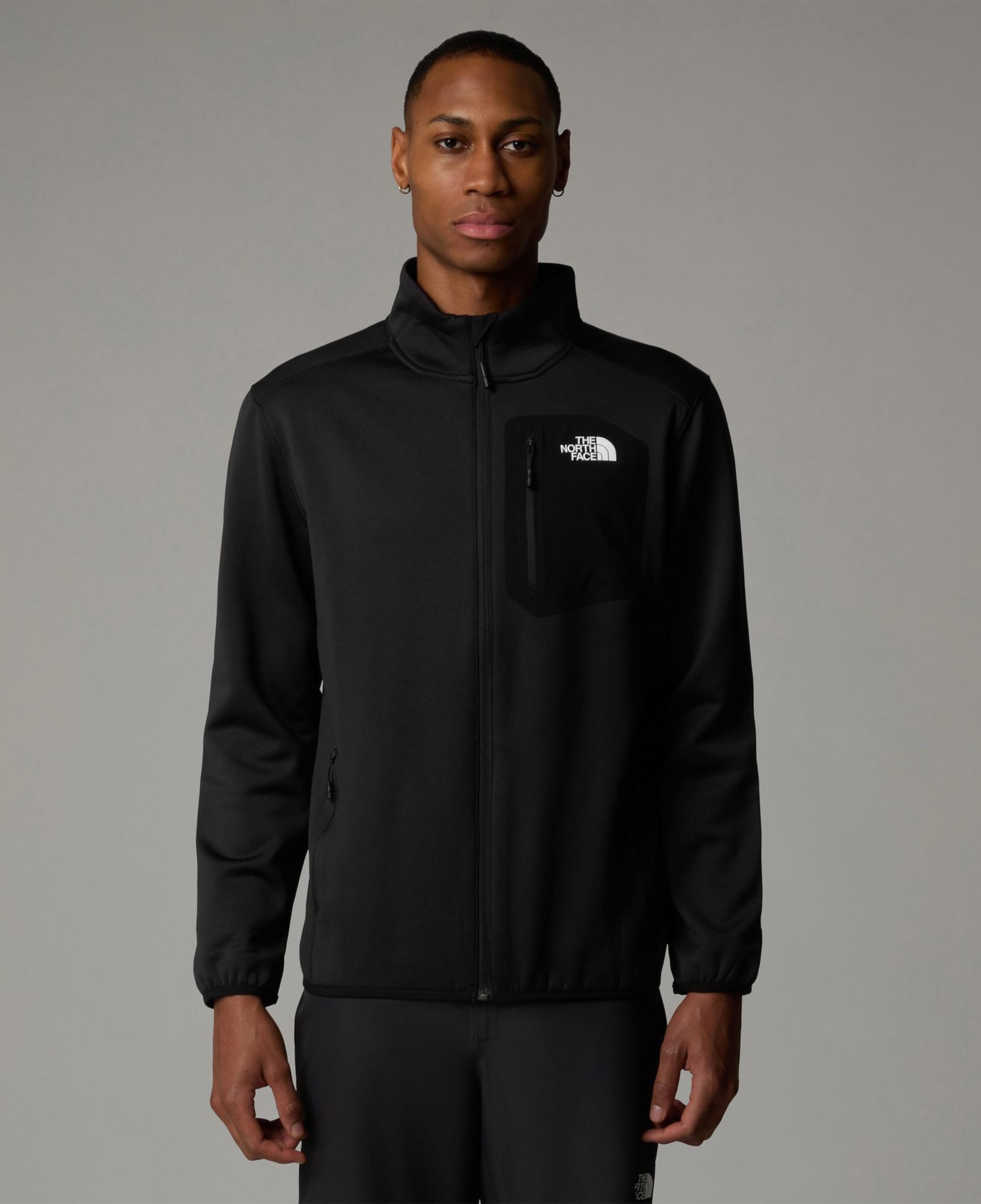 The North Face Crest Fz Erkek Siyah Outdoor Polar