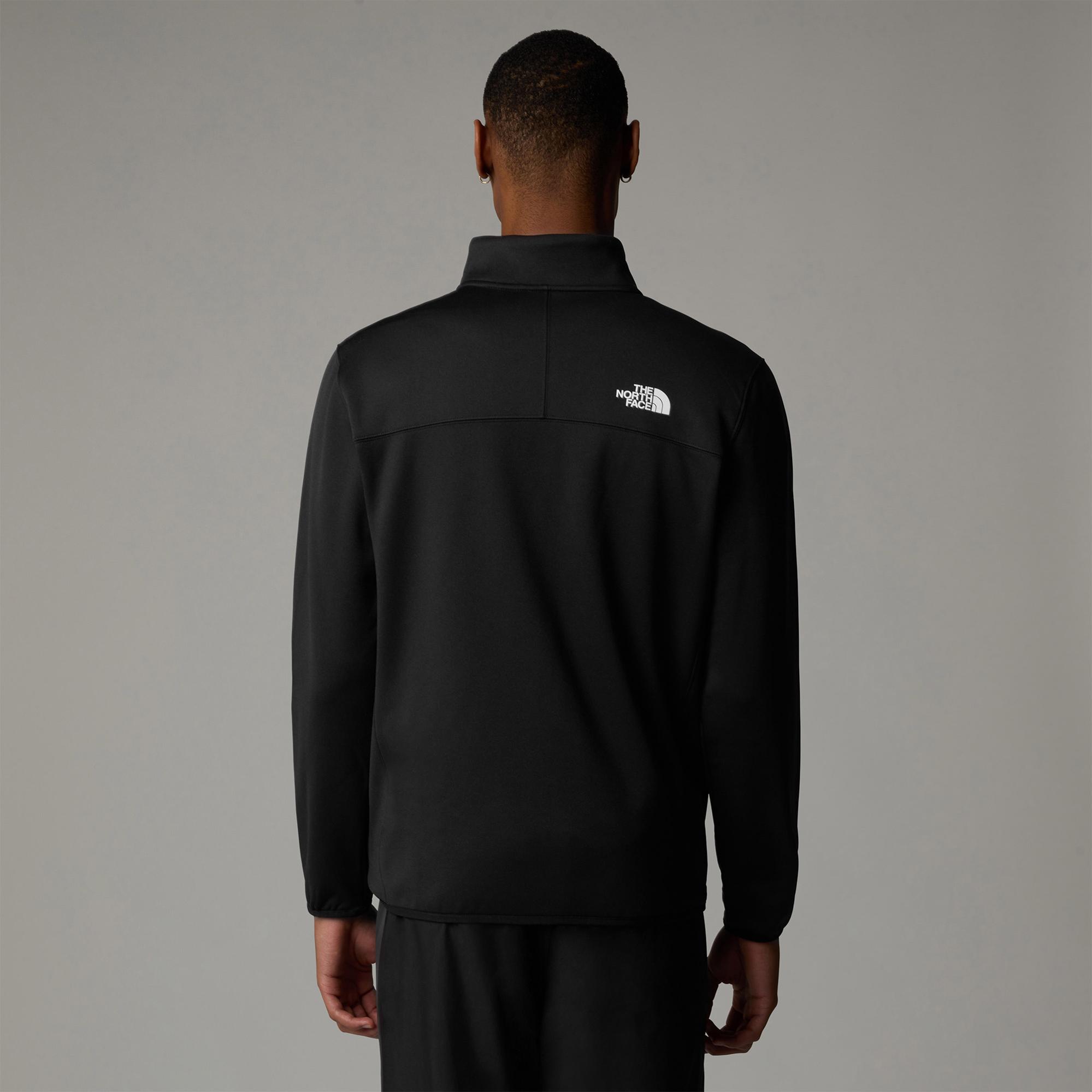 The North Face Crest Fz Erkek Siyah Outdoor Polar