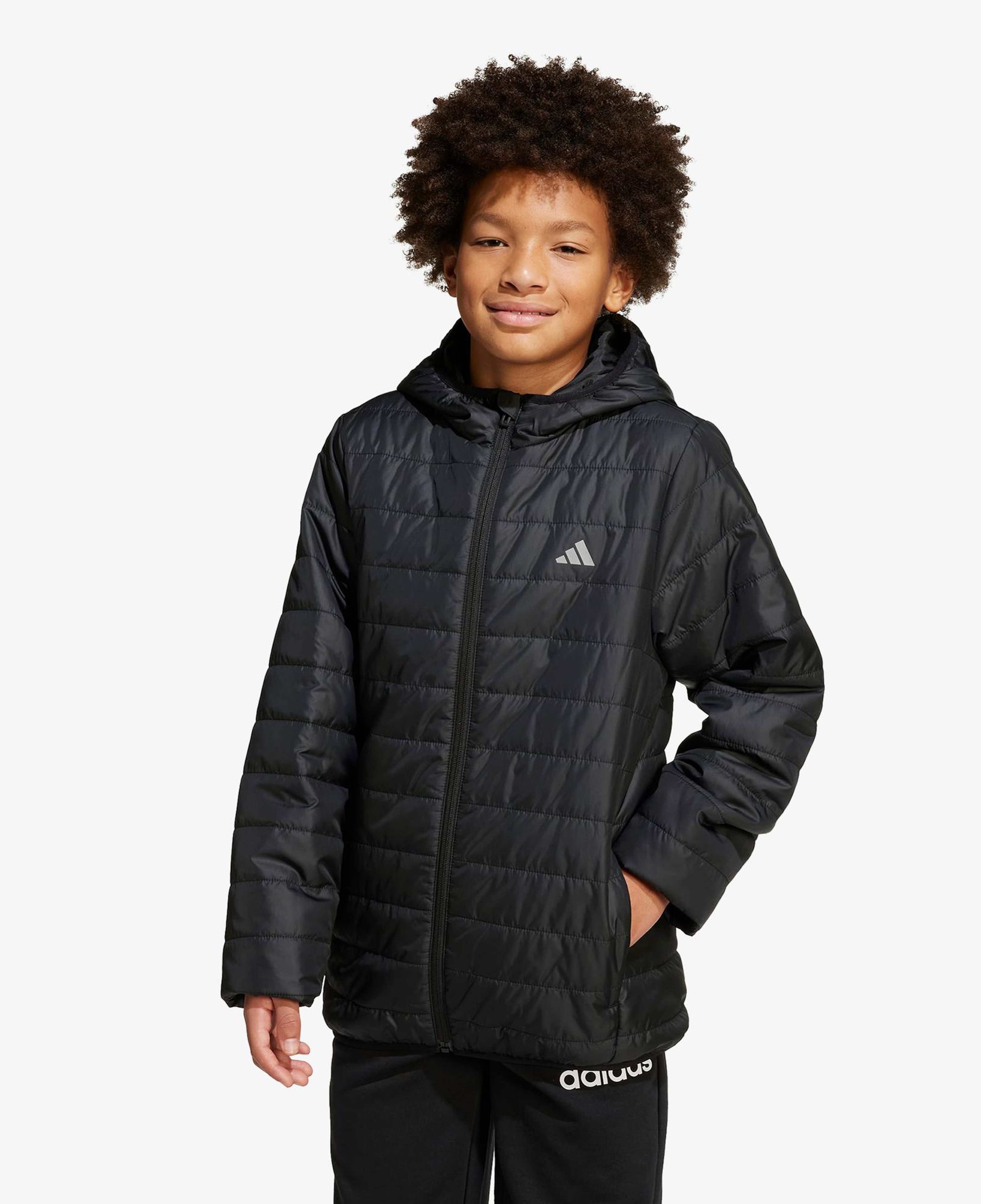 adidas Essentials Light Padded Çocuk Siyah Mont