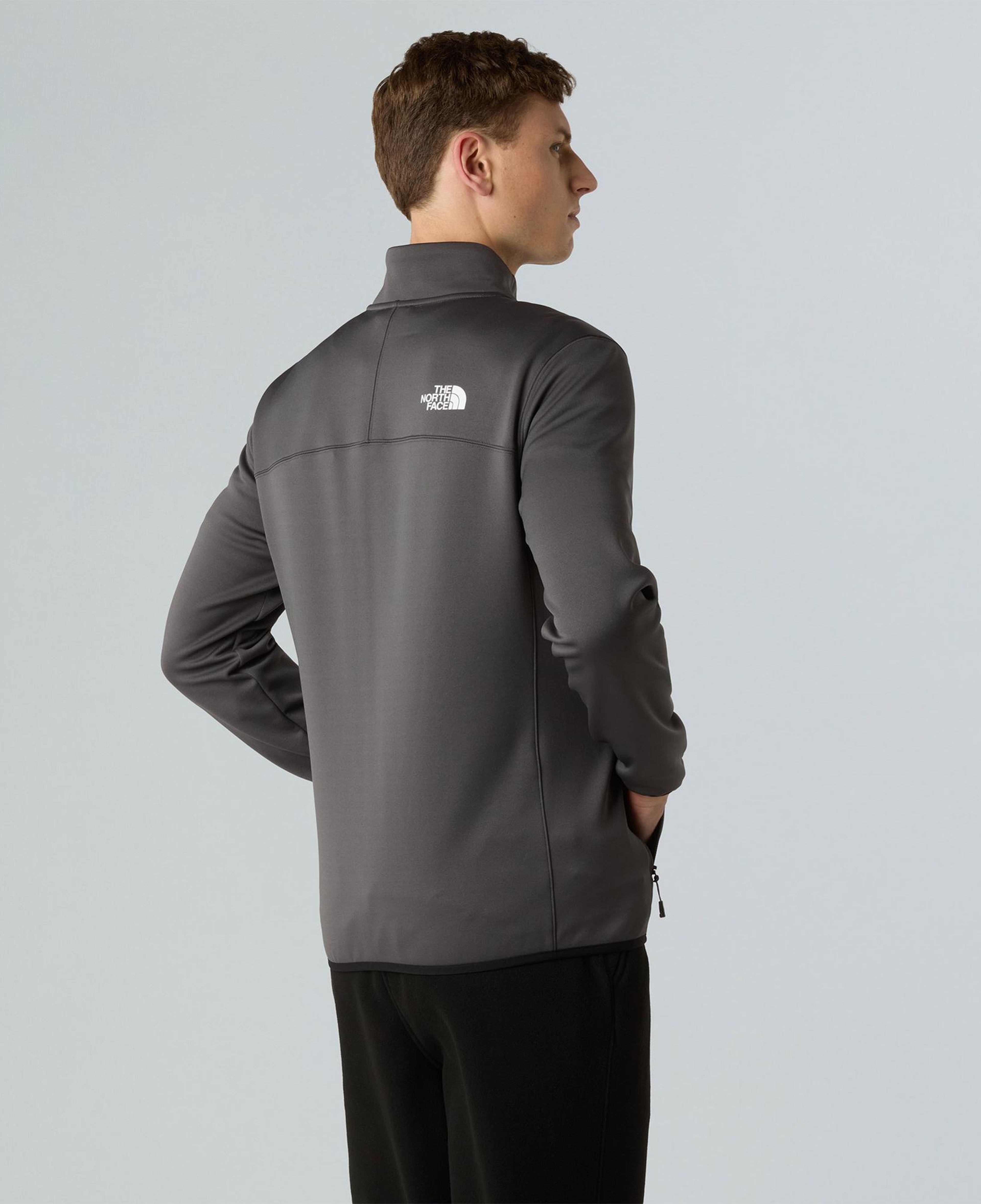 The North Face Crest Fz Erkek Gri Outdoor Polar