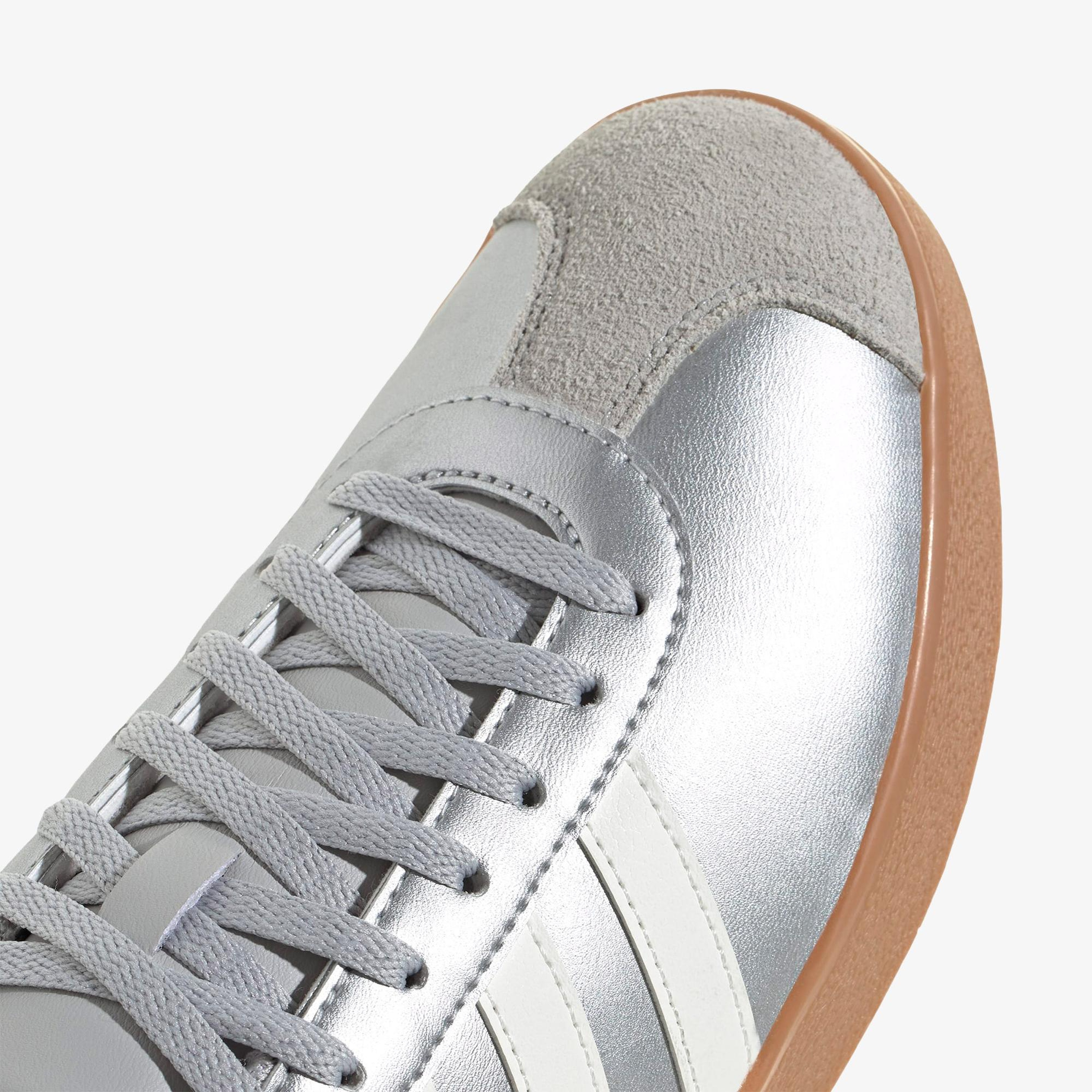 adidas Vl Court Base Kadın Gri Spor Ayakkabı