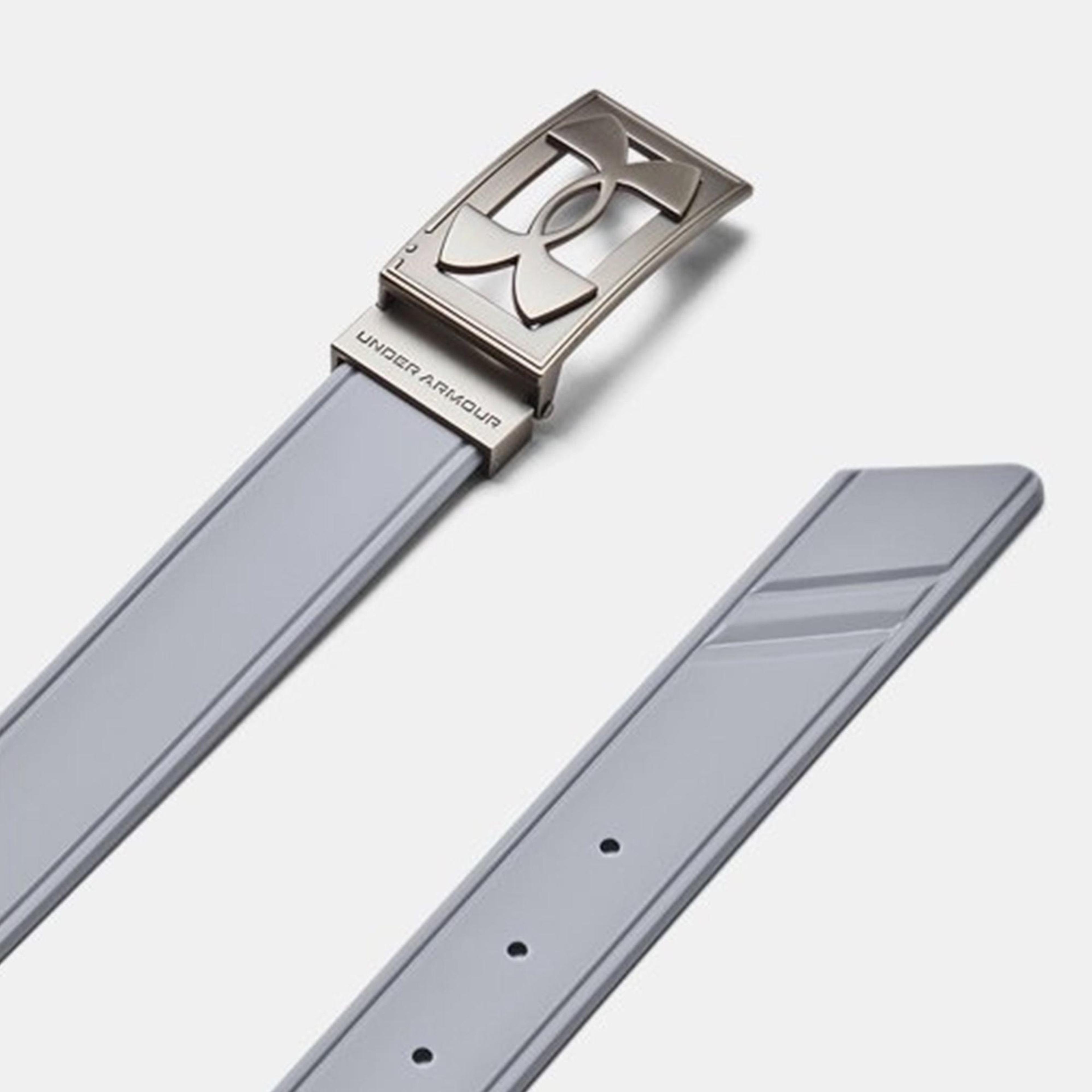 Under Armour Drier Silicone Belt Erkek Gri Golf Kemer