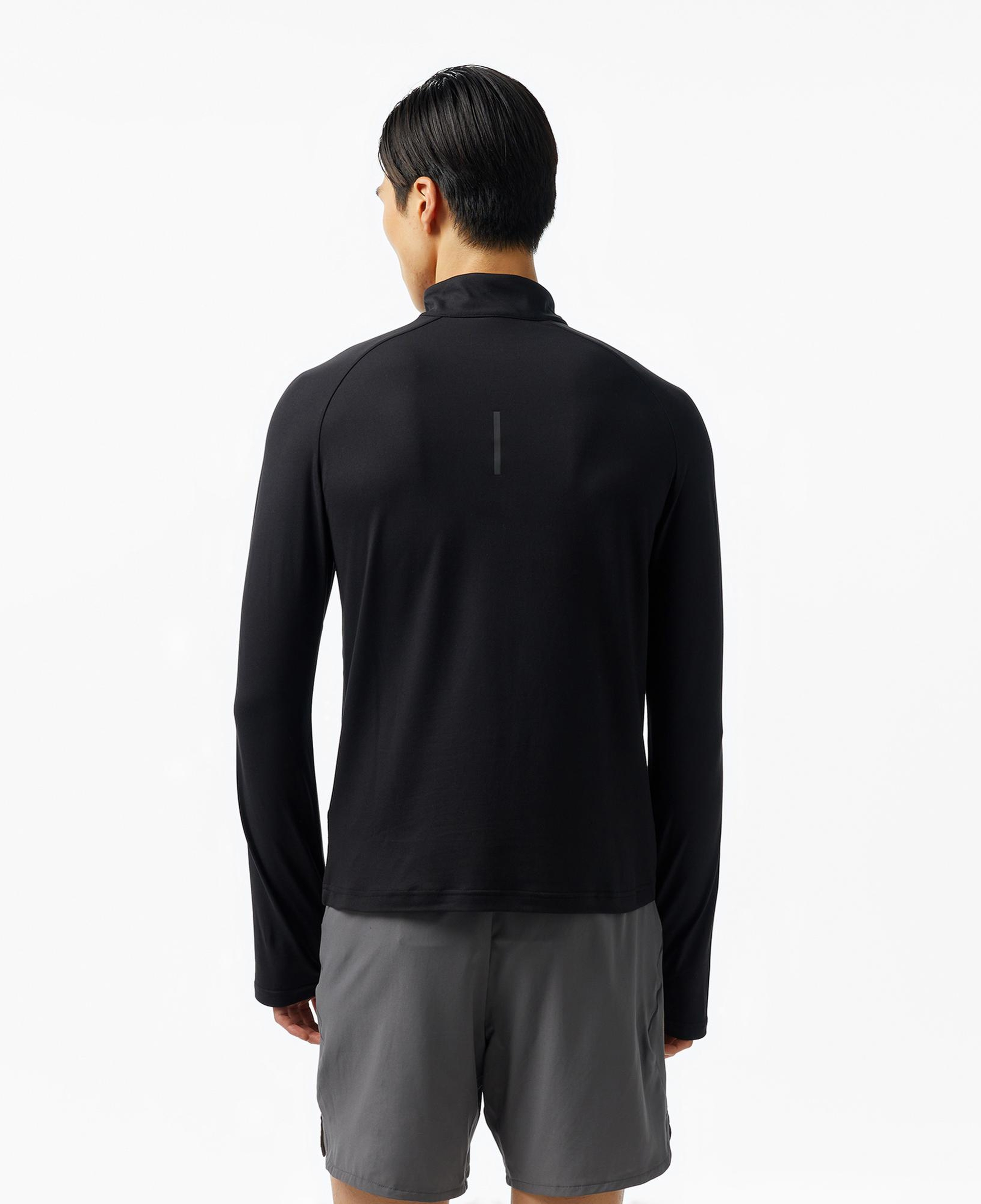 Energetics Cusco IV Erkek Siyah Koşu Sweatshirt