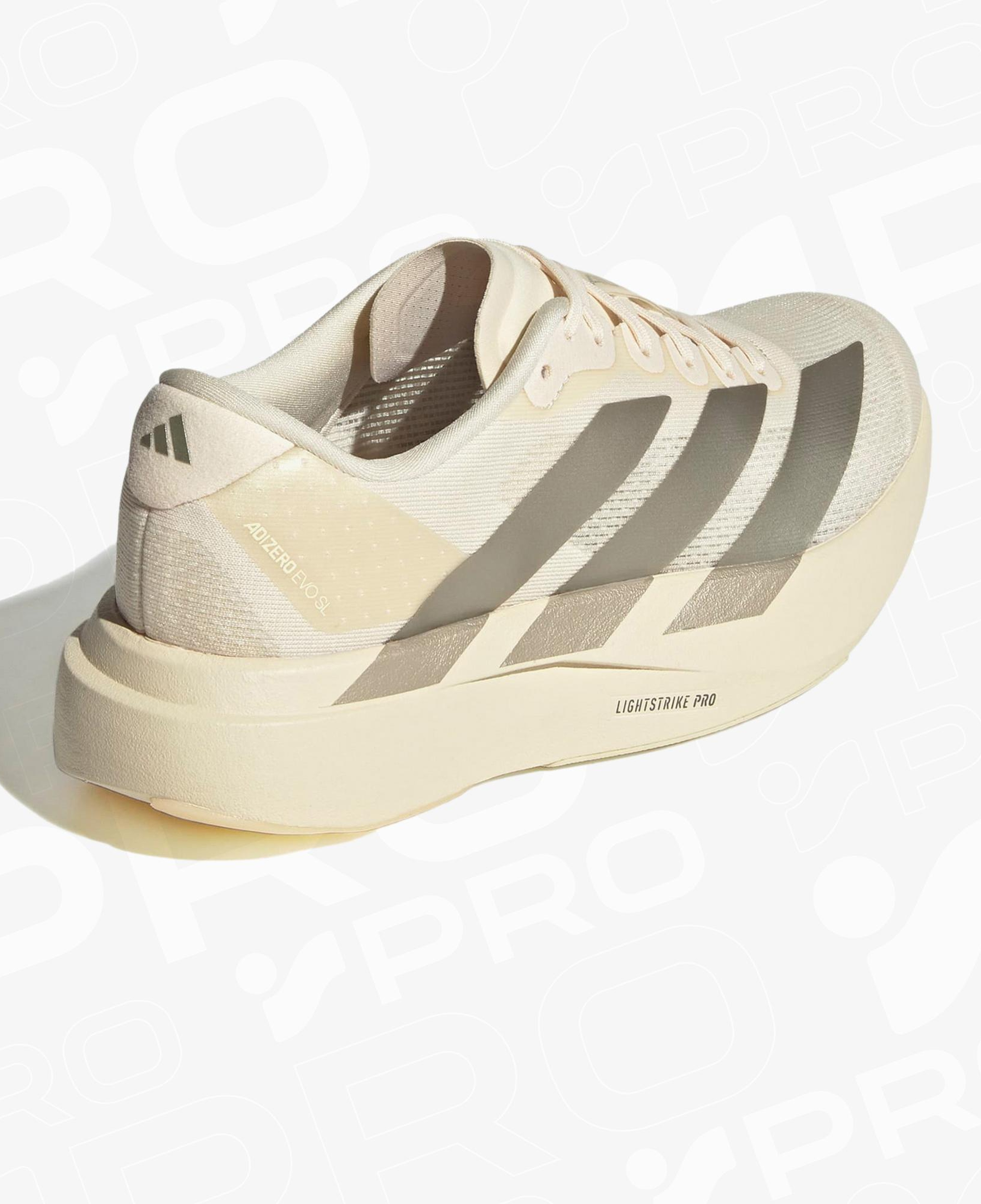 adidas Adizero Evo SL Kadın Krem Koşu Ayakkabısı