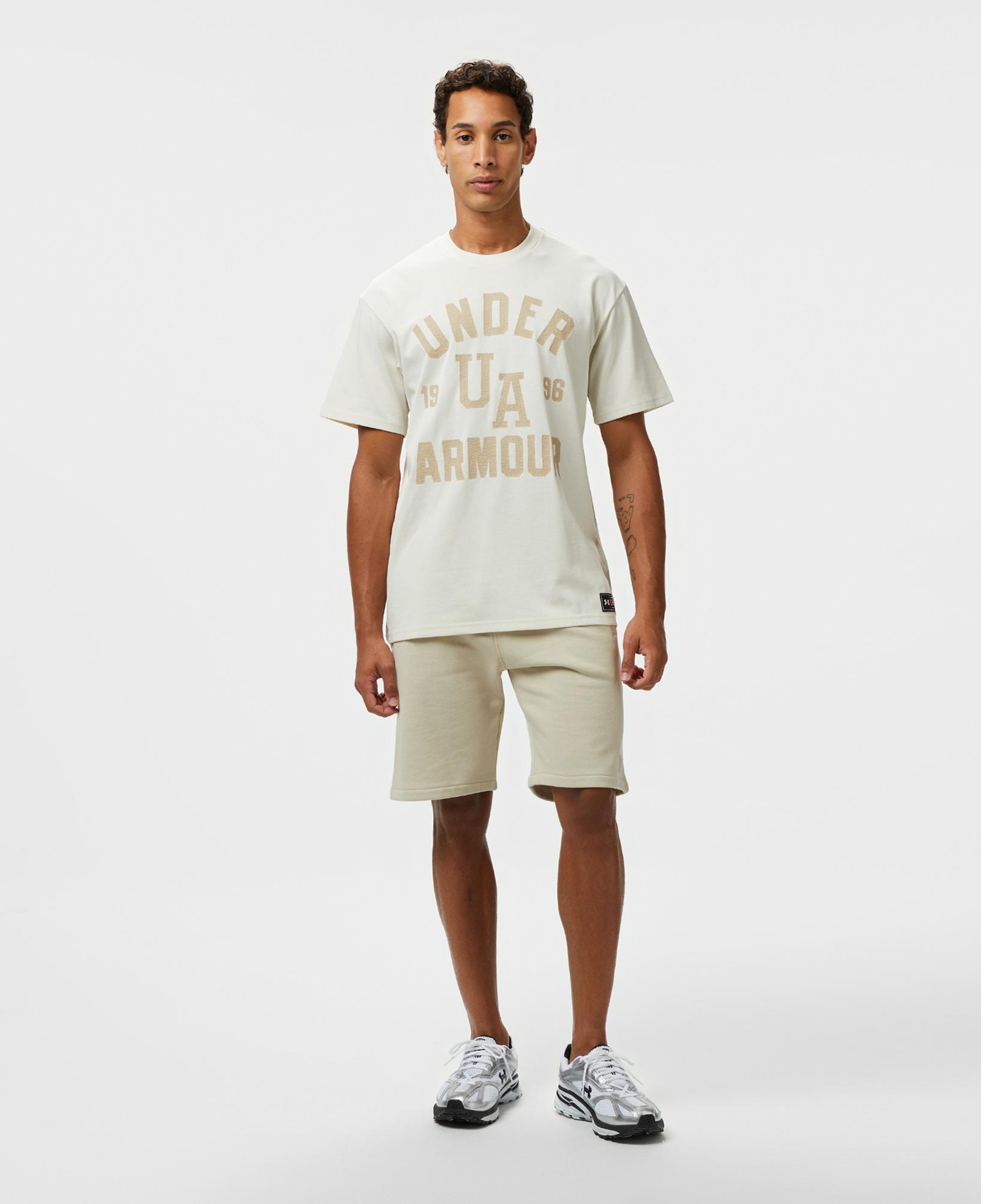 Under Armour Ua M Hw Varsity Os Ss Erkek Gri T-Shirt