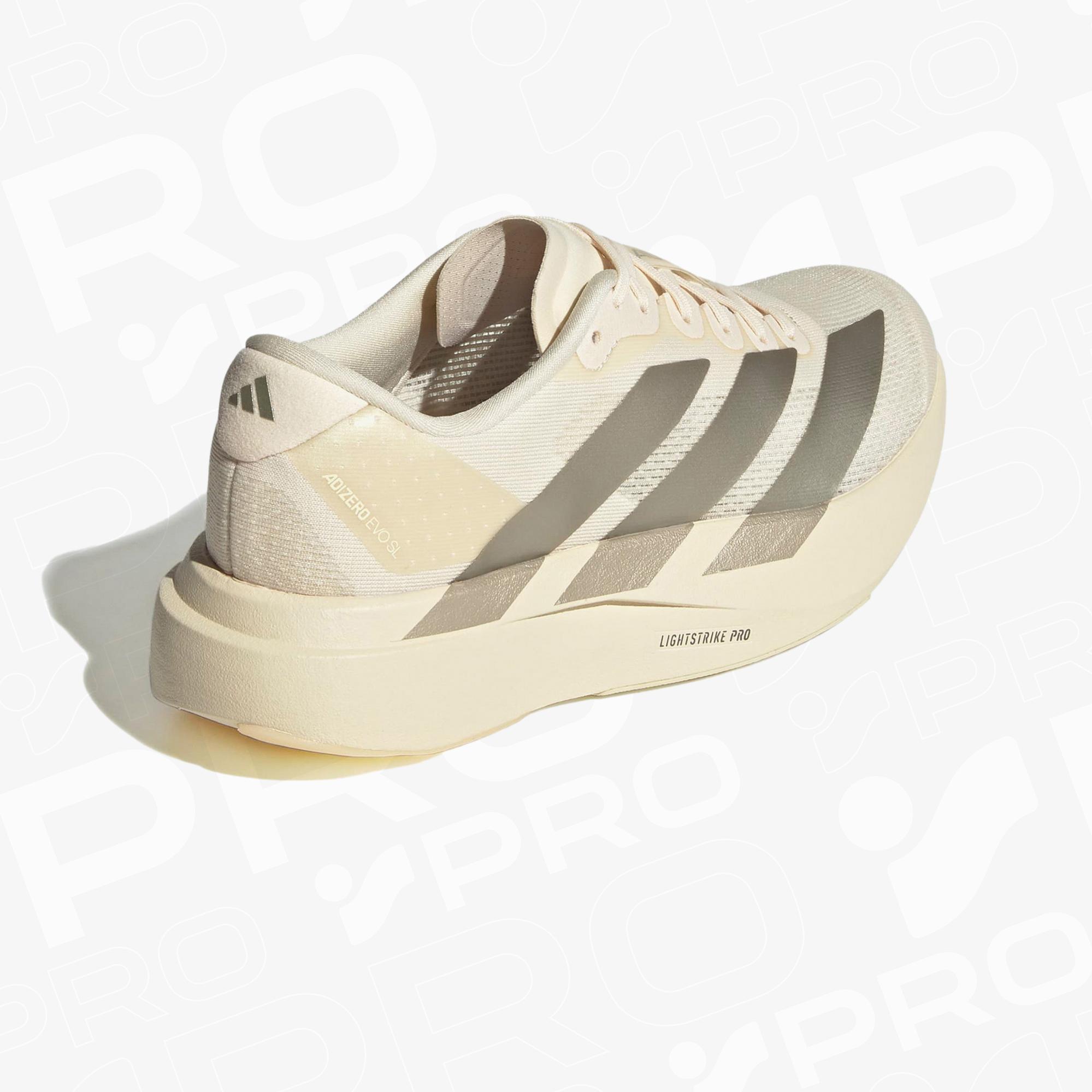 adidas Adizero Evo SL Kadın Krem Koşu Ayakkabısı