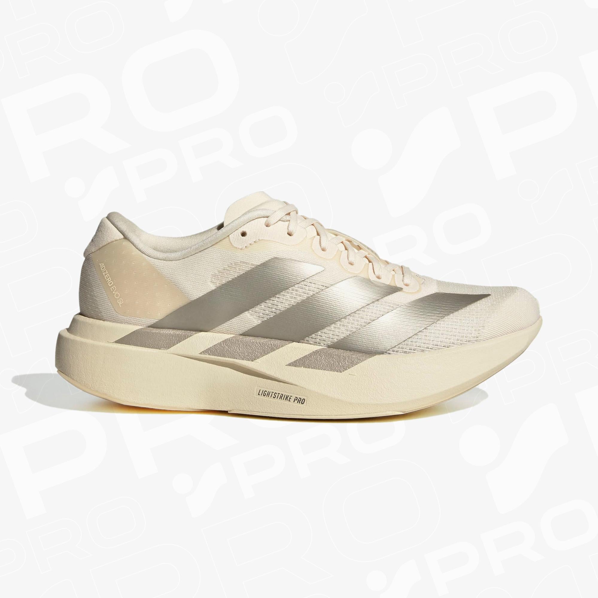 adidas Adizero Evo SL Kadın Krem Koşu Ayakkabısı