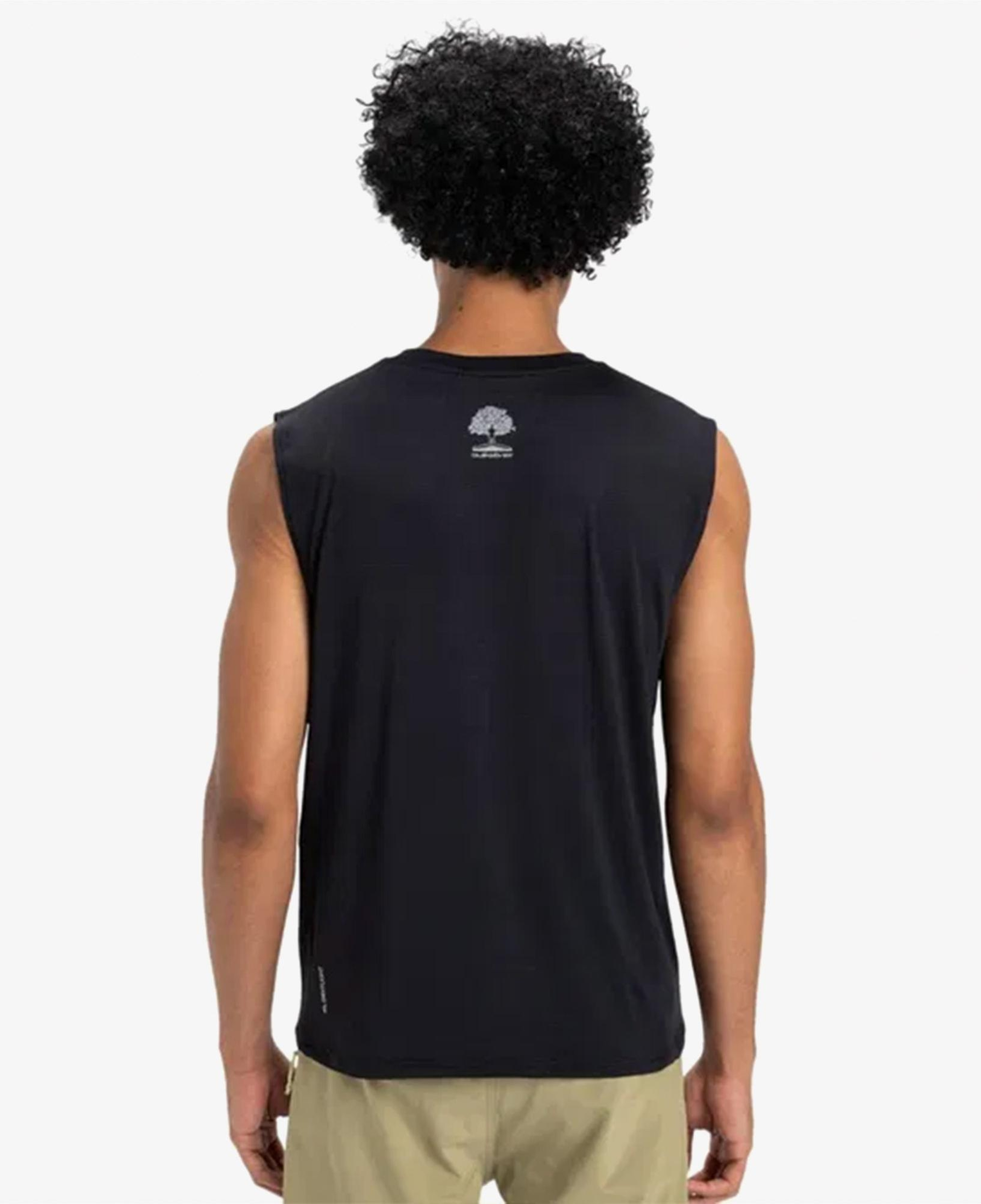 Quiksilver Lap Time Muscle Erkek Siyah Atlet