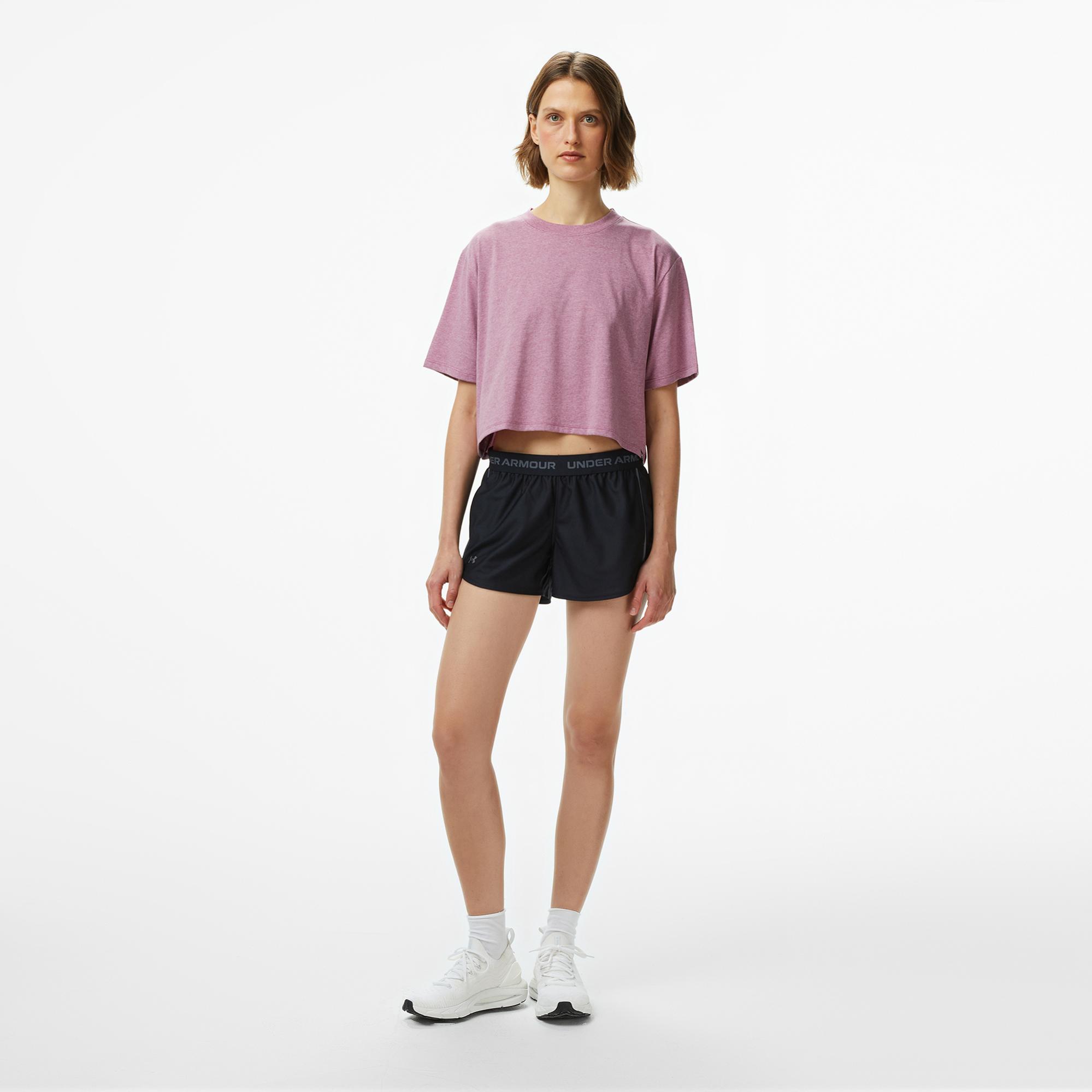 Under Armour Rial Ss Kadın Pembe T-Shirt