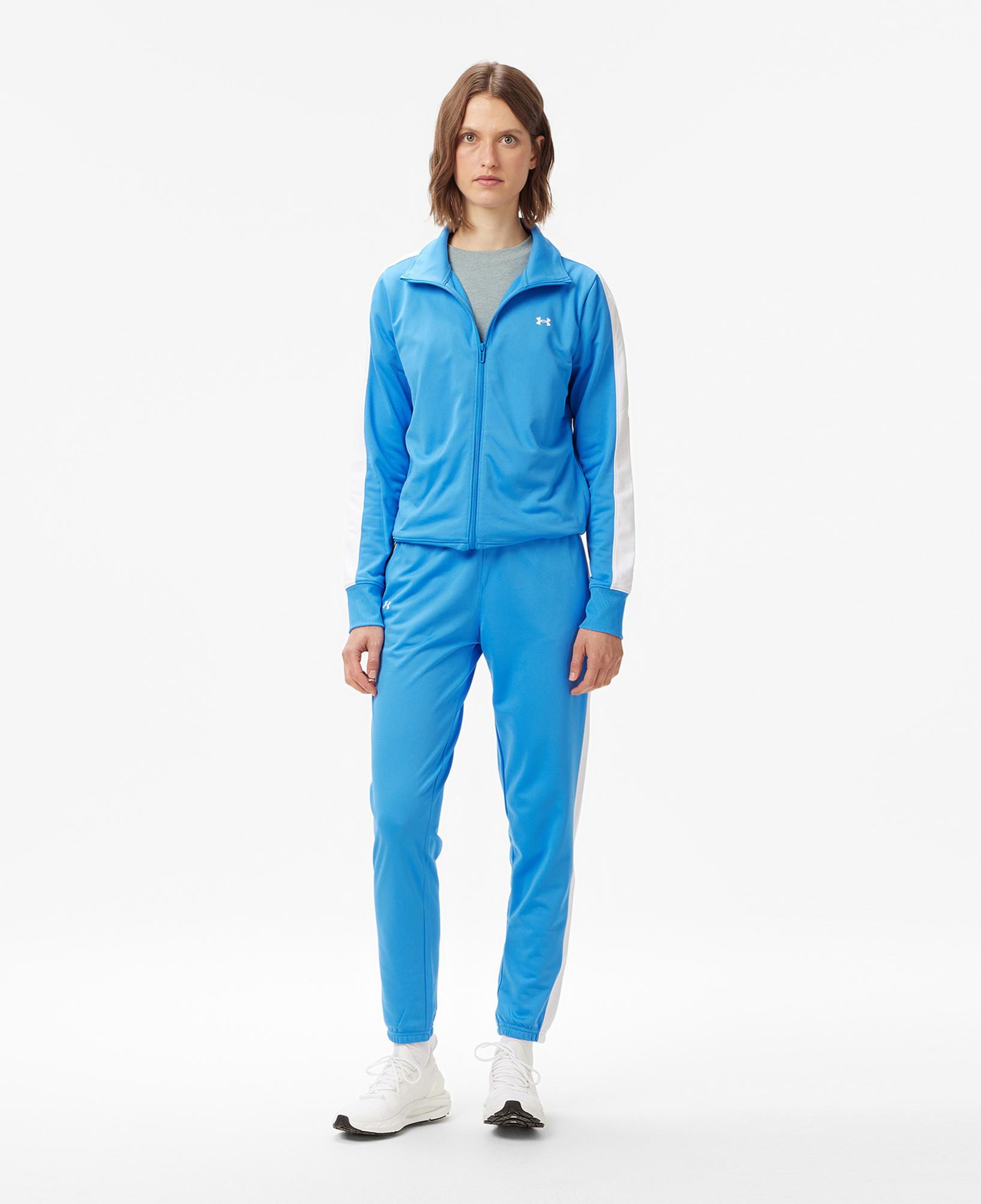 Under Armour Tricot Tracksuit Kadın Mavi Eşofman Takımı