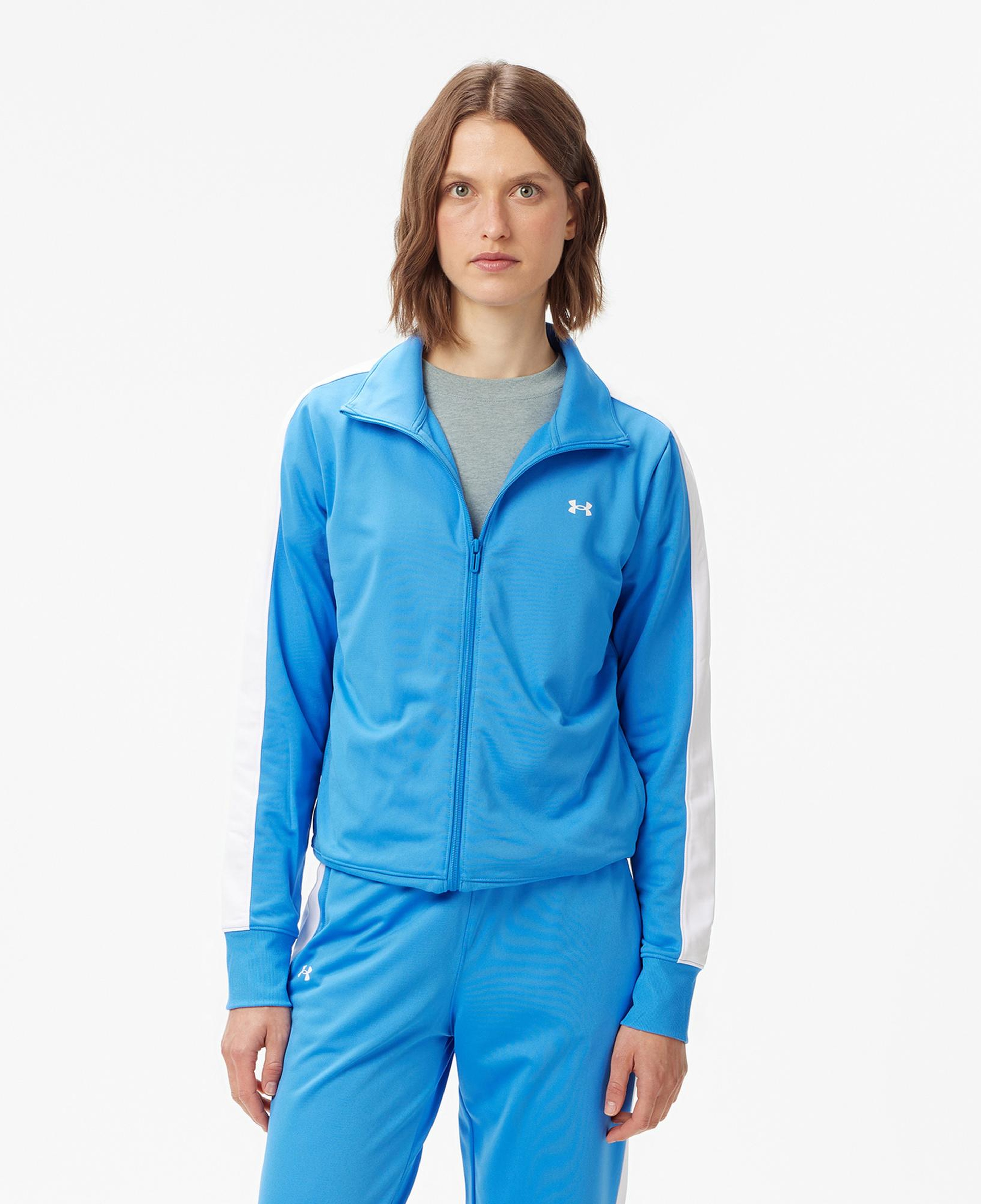 Under Armour Tricot Tracksuit Kadın Mavi Eşofman Takımı