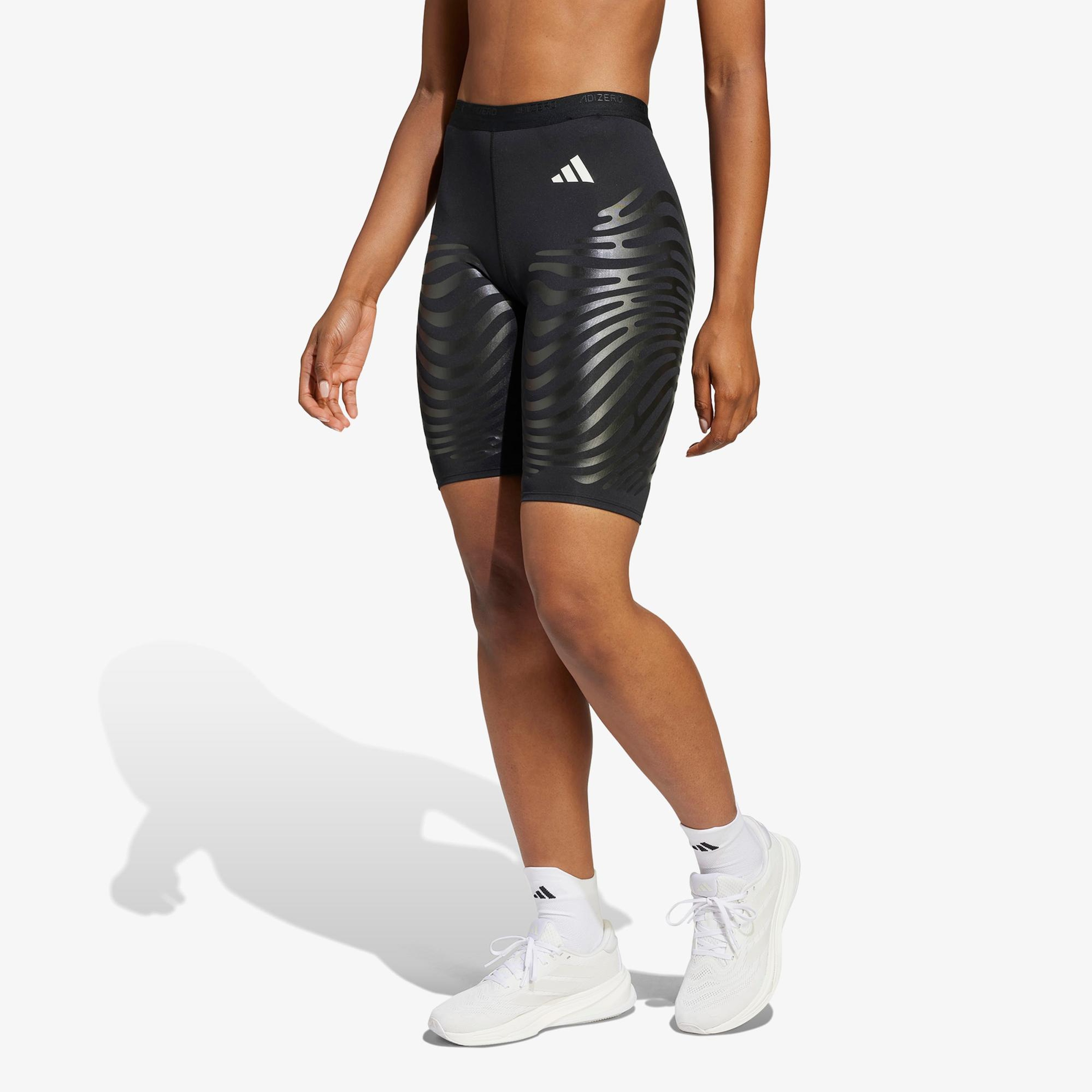 adidas Adizero Control Running Kadın Siyah Koşu Taytı