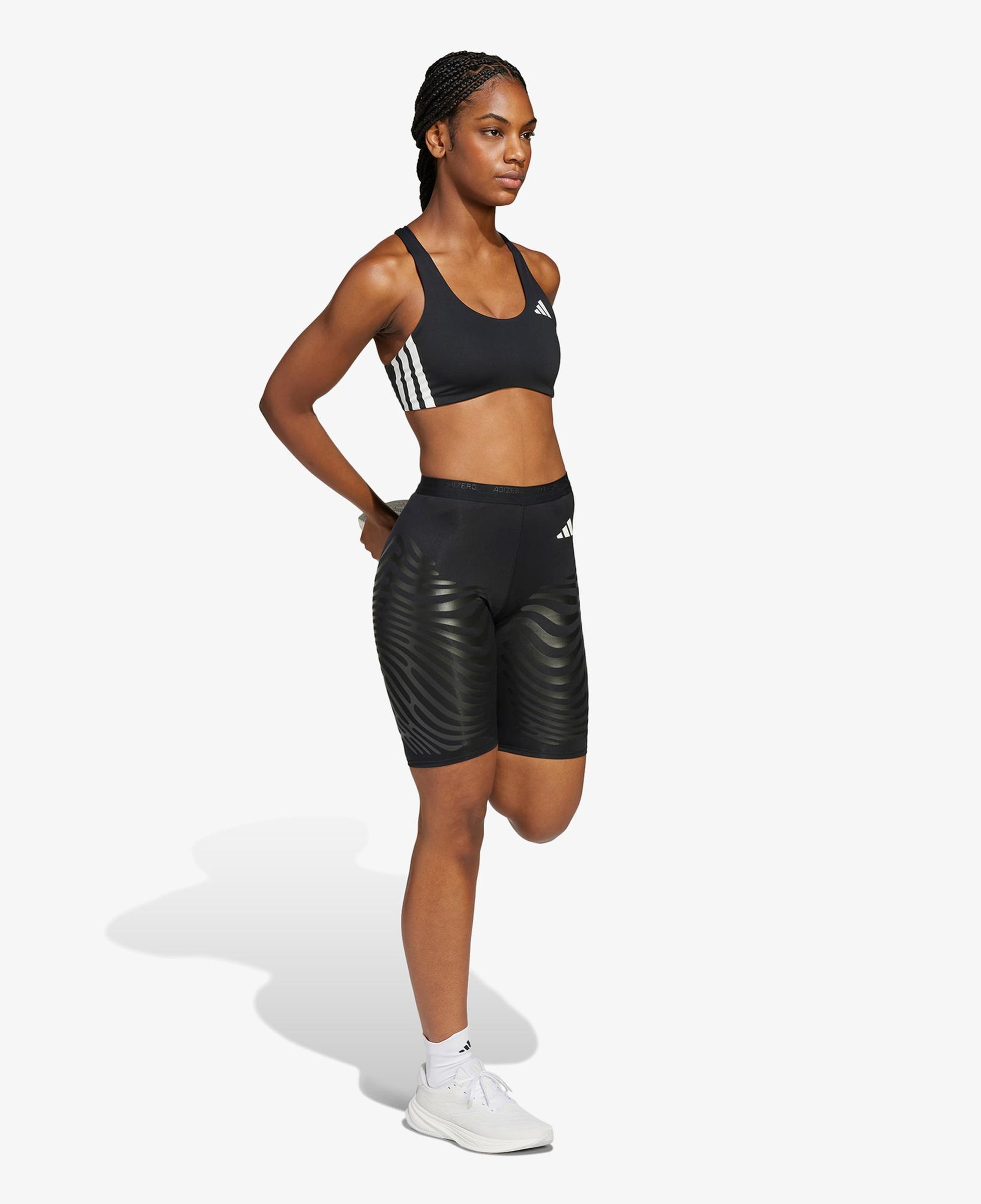 adidas Adizero Control Running Kadın Siyah Koşu Taytı