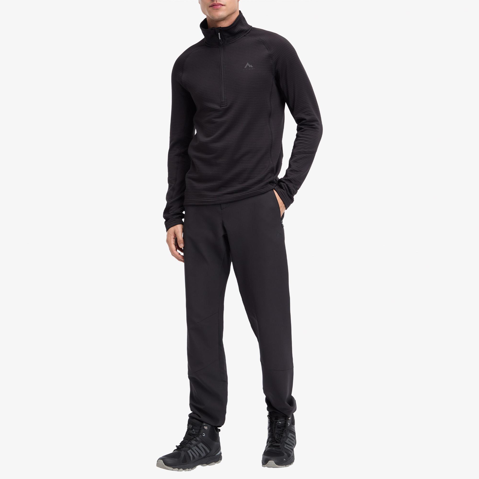 McKinley Sylvin M Erkek Siyah Outdoor Polar