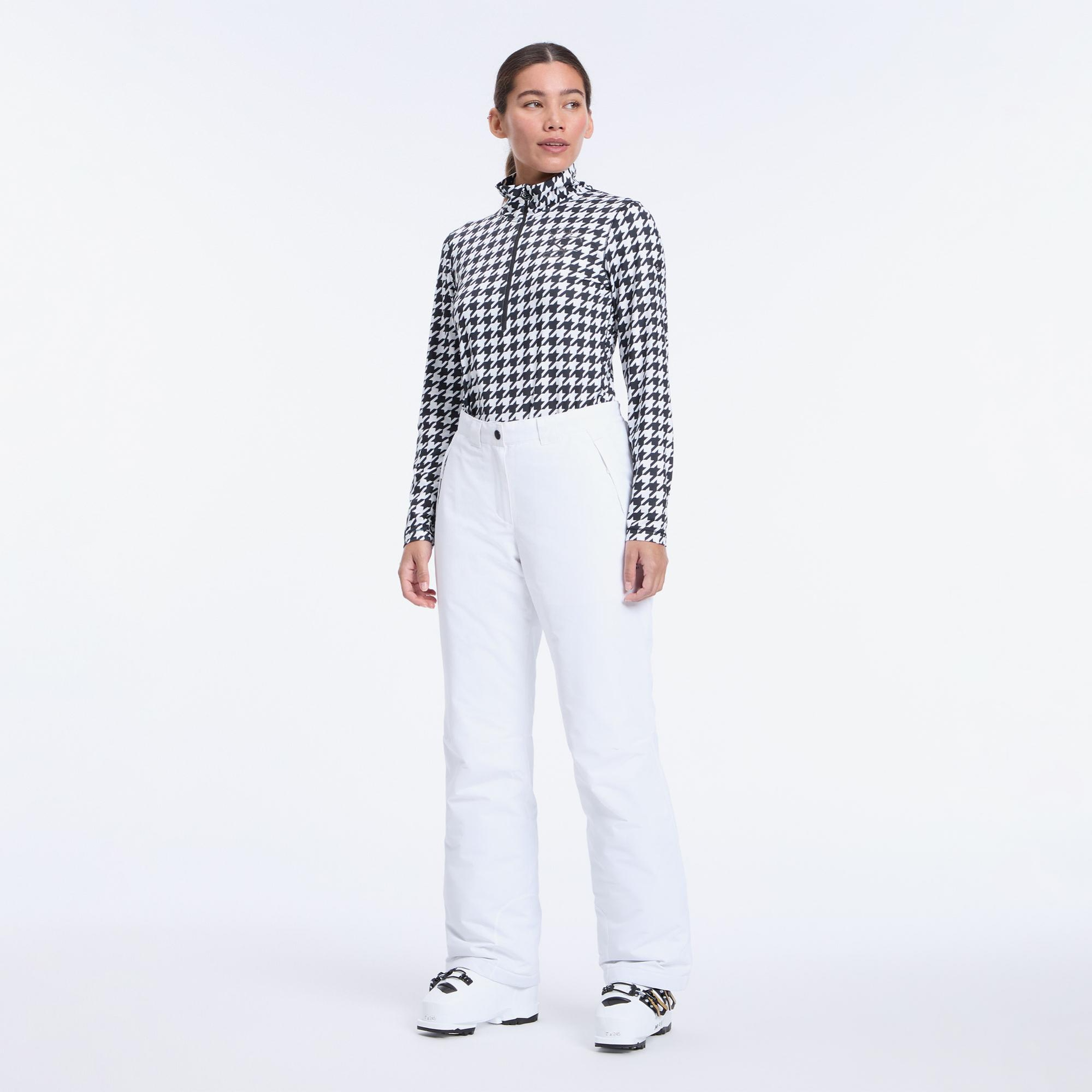 McKinley Debbie II Kadın Beyaz Kayak Pantolonu