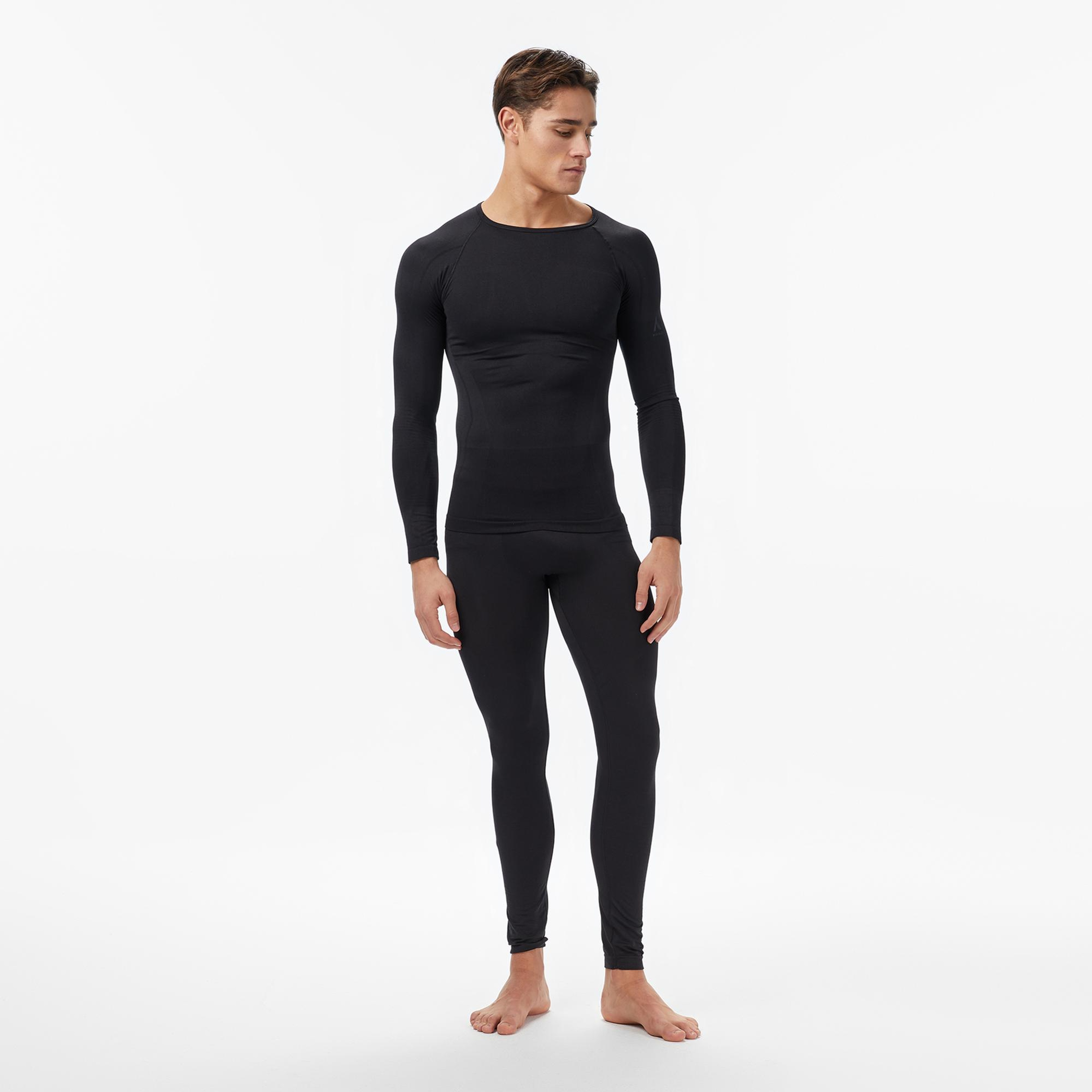 McKinley Yacob II Erkek Siyah Kayak T-Shirt