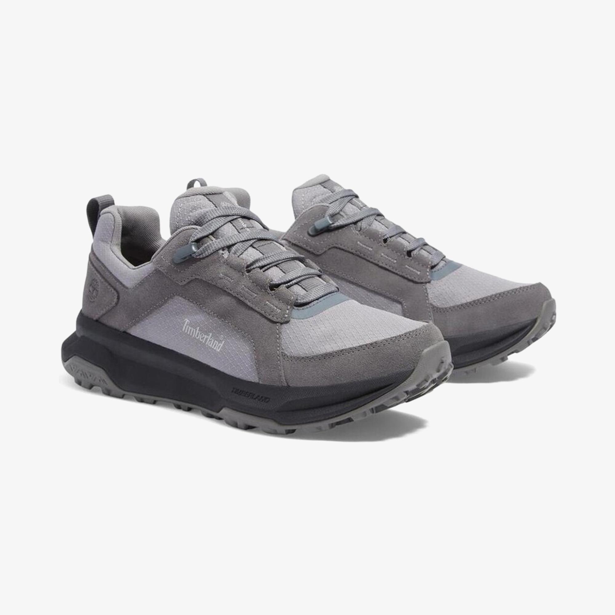 Timberland Motion Ledge Low Lace Up Waterproof Erkek Gri Outdoor Ayakkabı