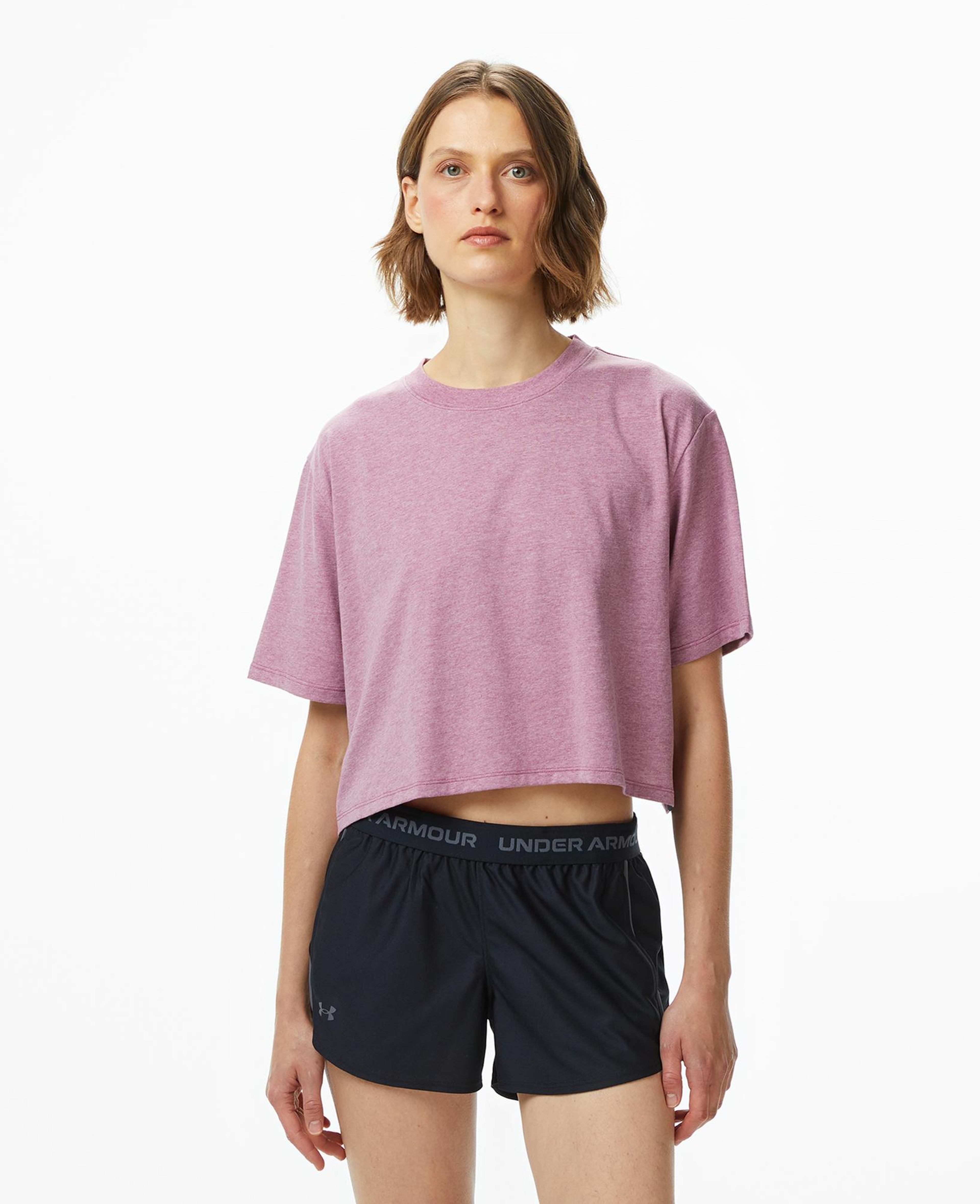 Under Armour Rial Ss Kadın Pembe T-Shirt