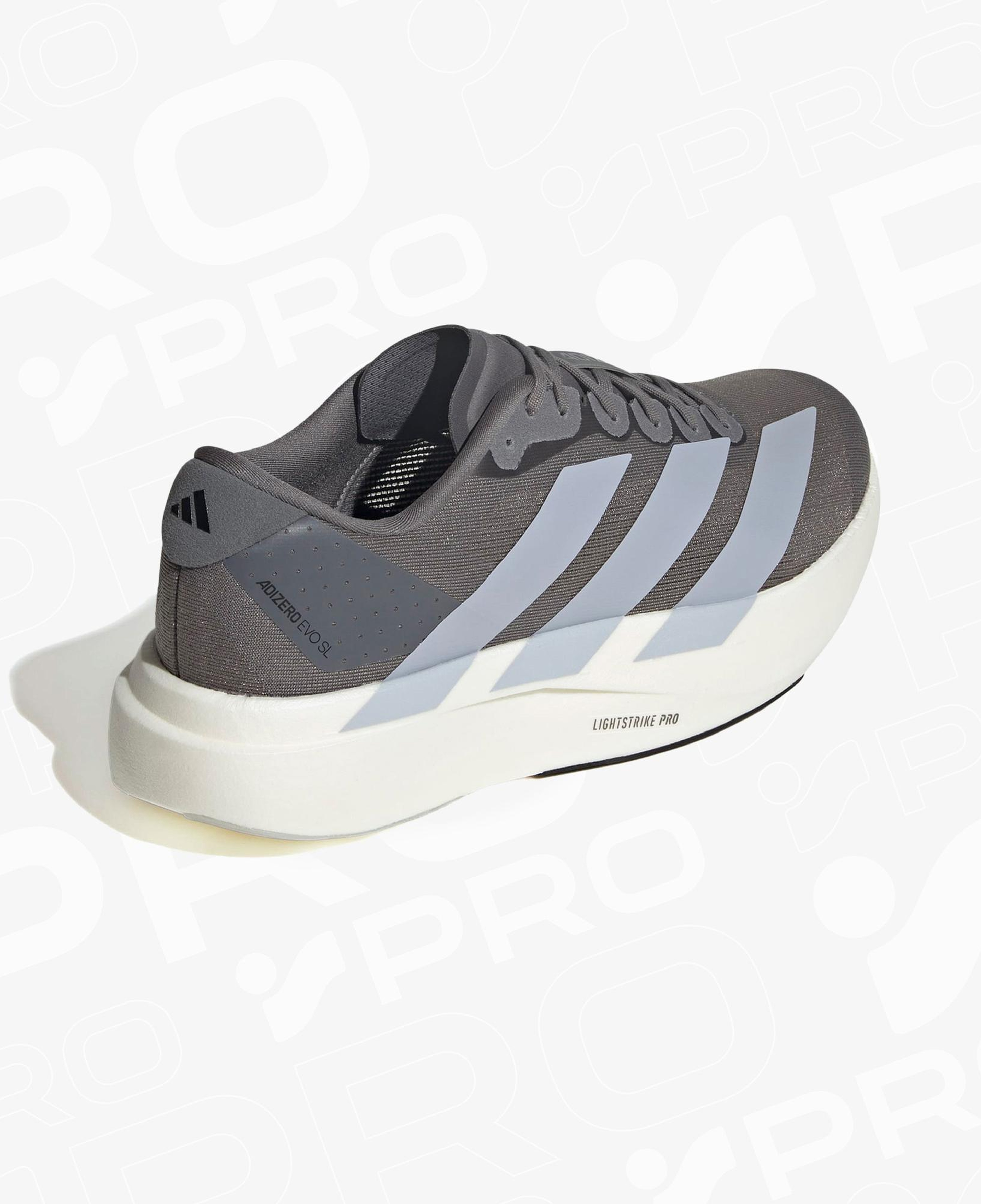 adidas Adizero Evo SL Erkek Gri Koşu Ayakkabısı