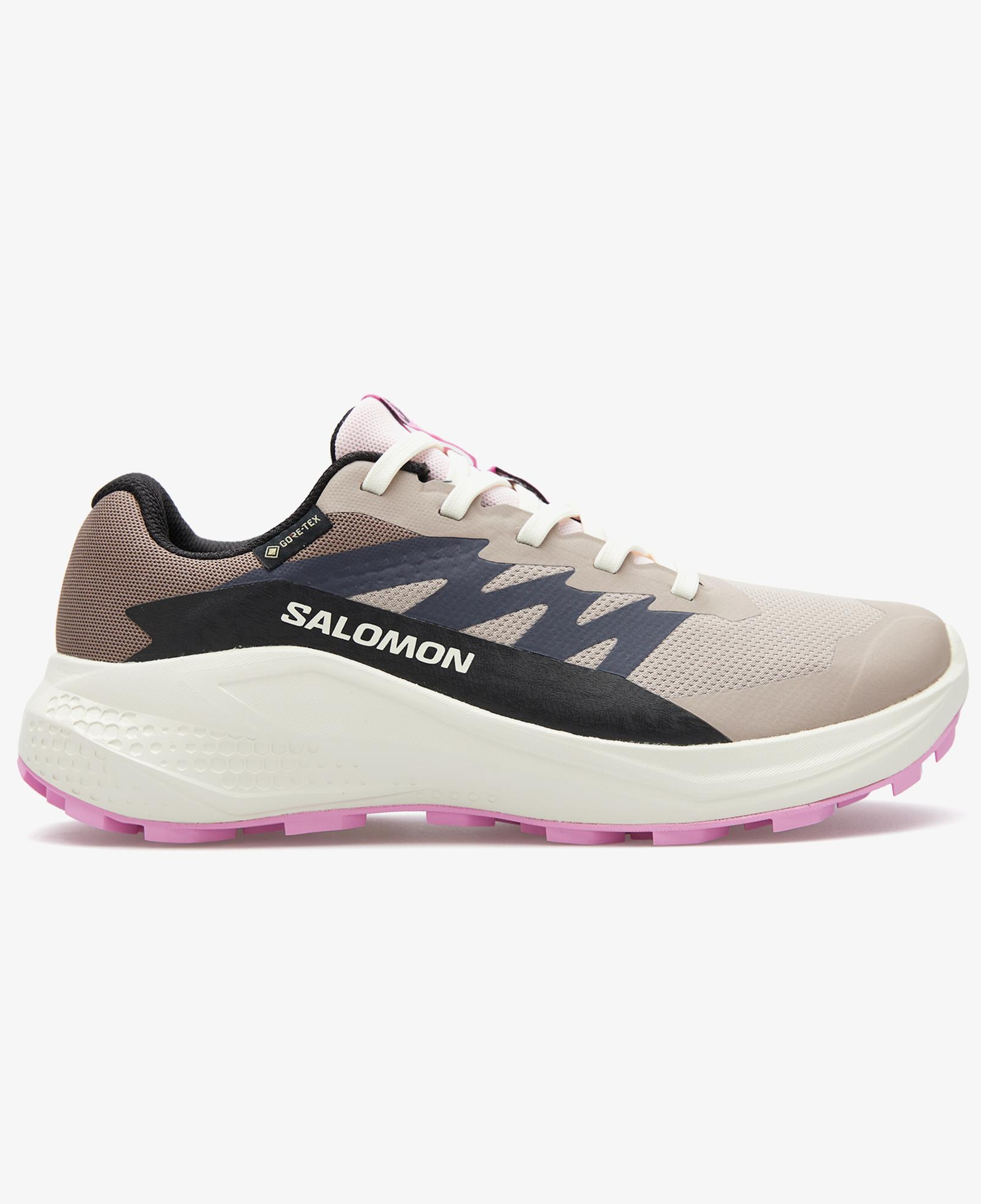 Salomon Alphaglide Gore-Tex Kadın Krem Koşu Ayakkabısı