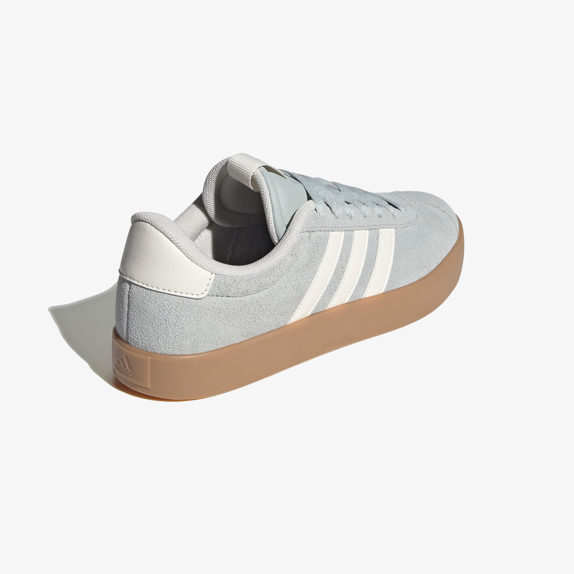 adidas Vl Court 3.0 Kadın Gri Spor Ayakkabı