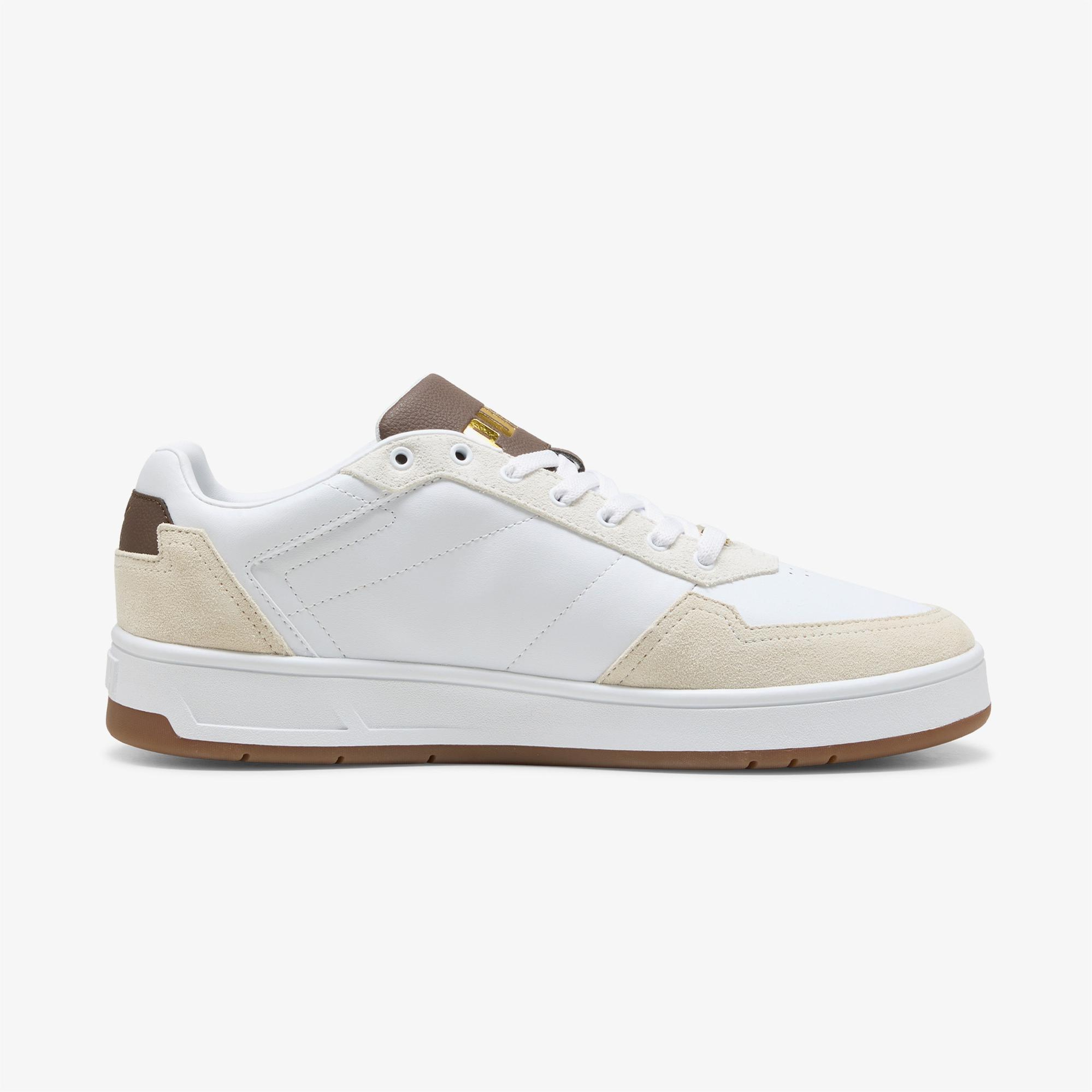 Puma Court Classic Lux Sd Erkek Beyaz Spor Ayakkabı