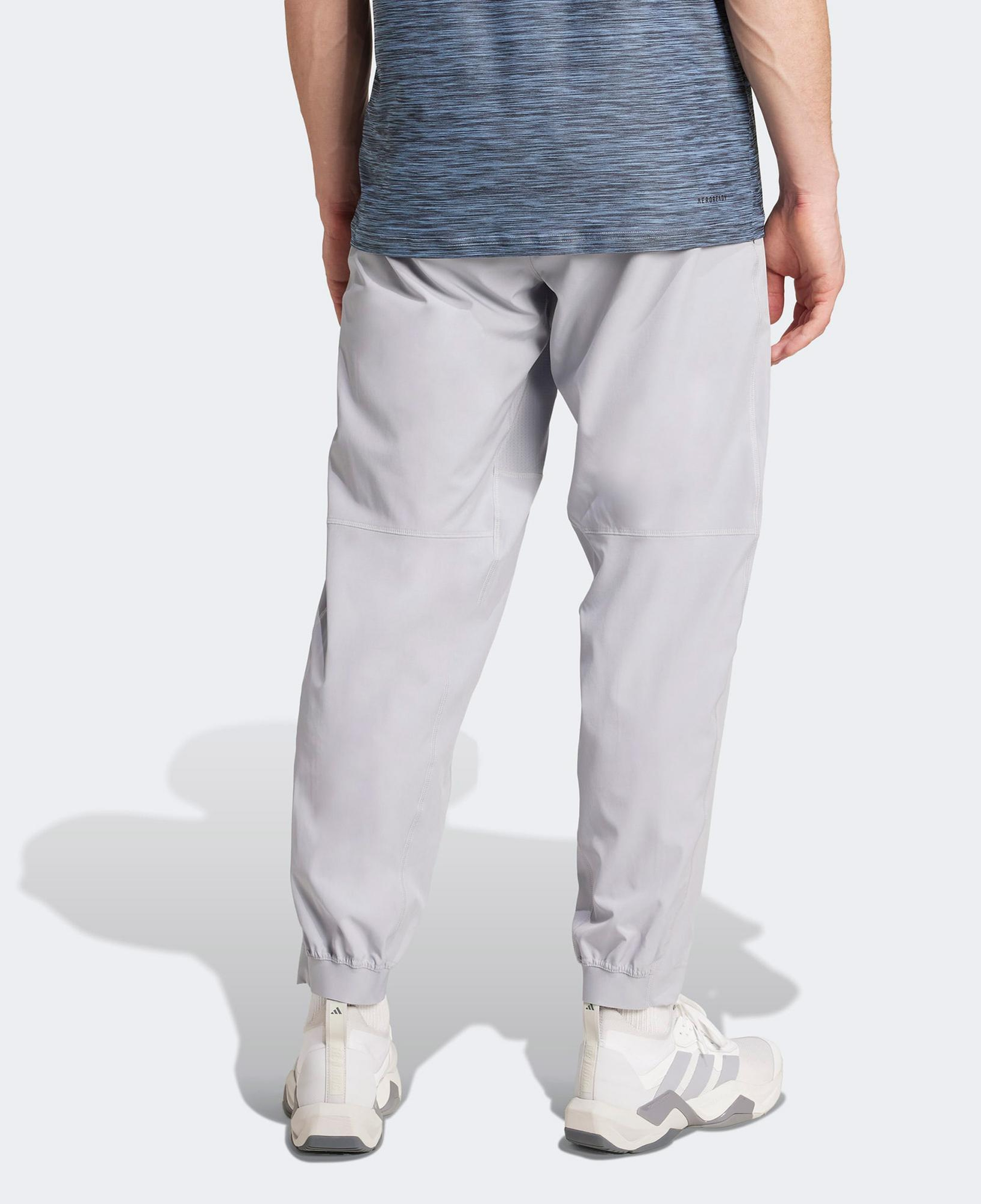adidas Train Essentials Training Woven Erkek Gri Antrenman Eşofman Altı