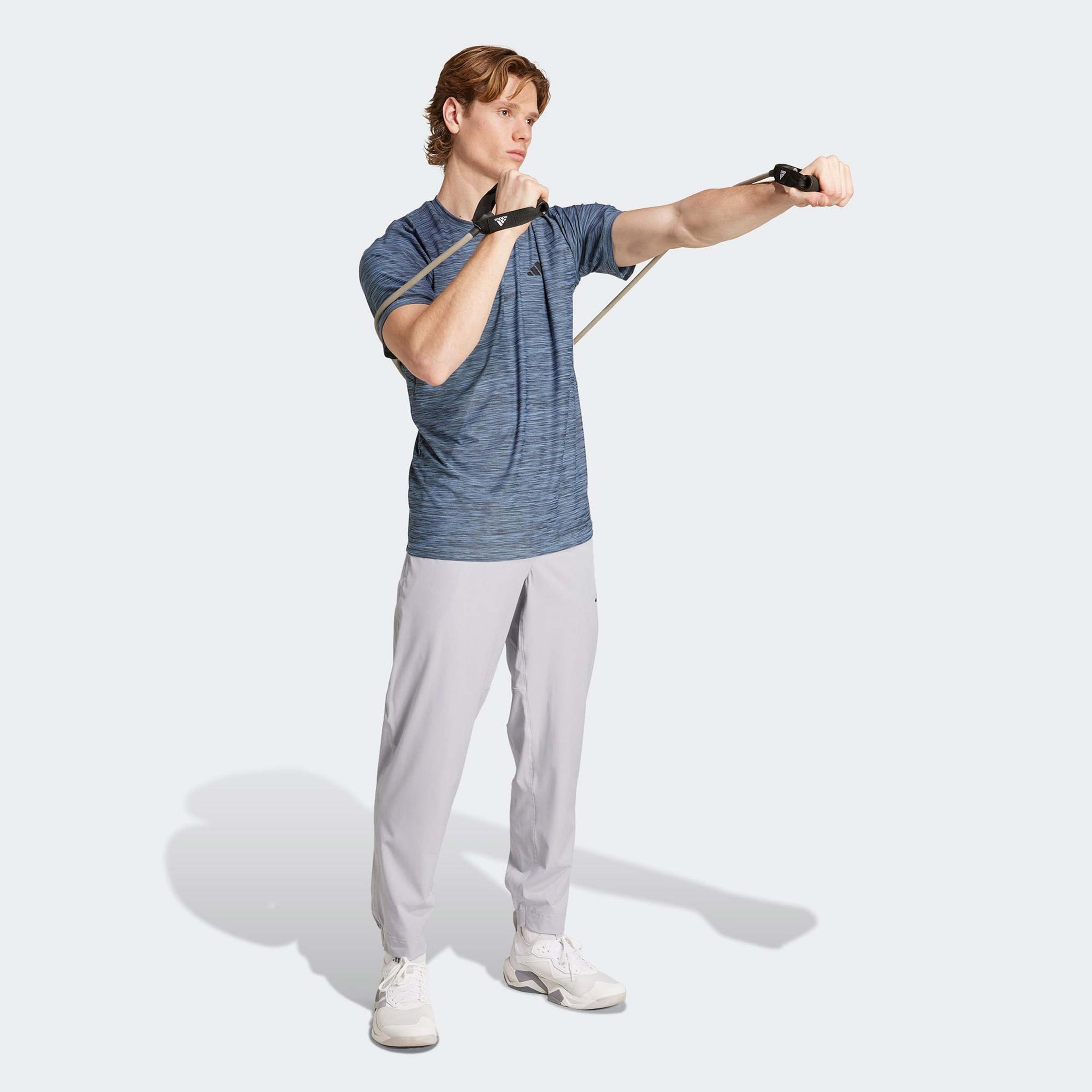 adidas Train Essentials Training Woven Erkek Gri Antrenman Eşofman Altı