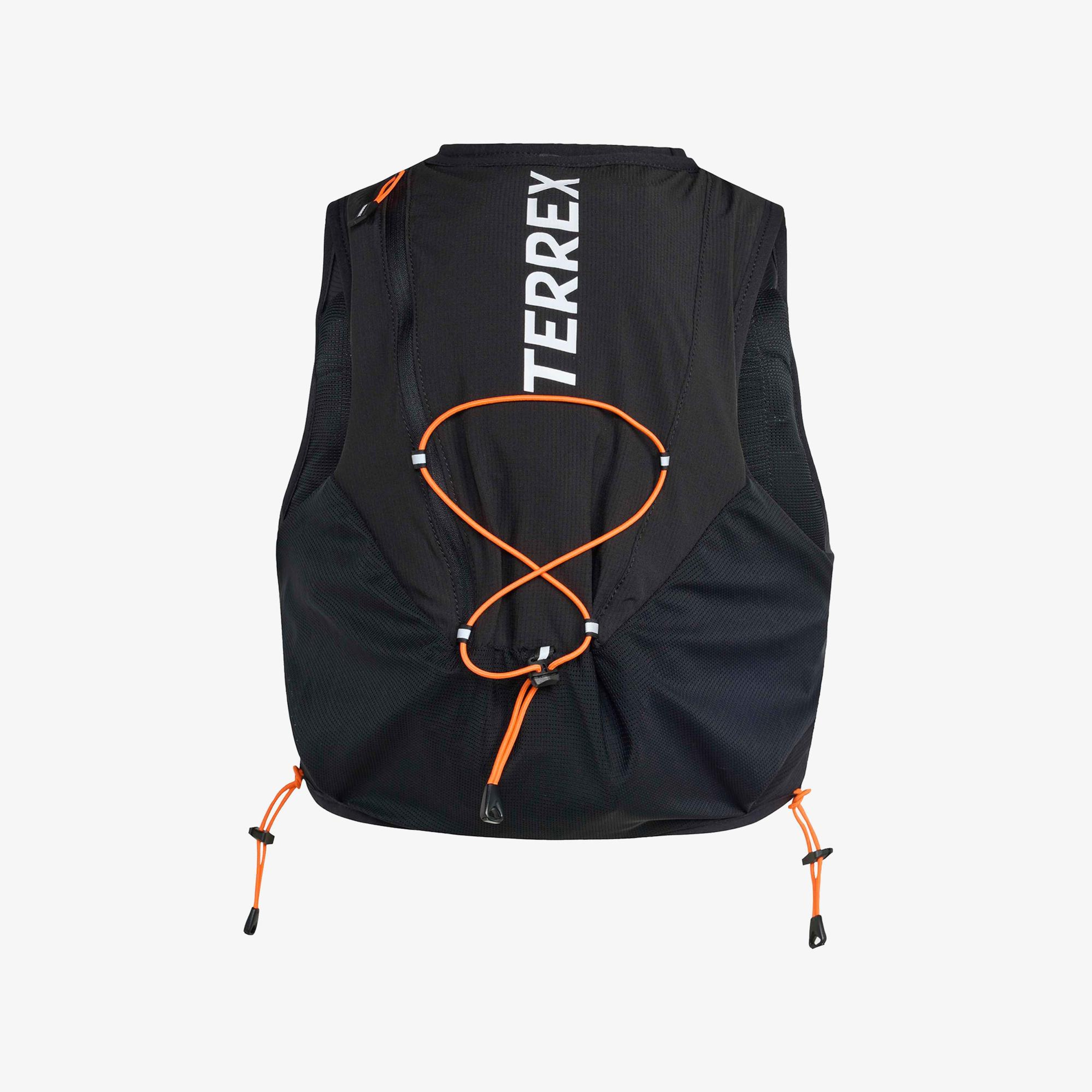 adidas Terrex Trail Running Techrock 12 L Unisex Siyah Koşu Yeleği