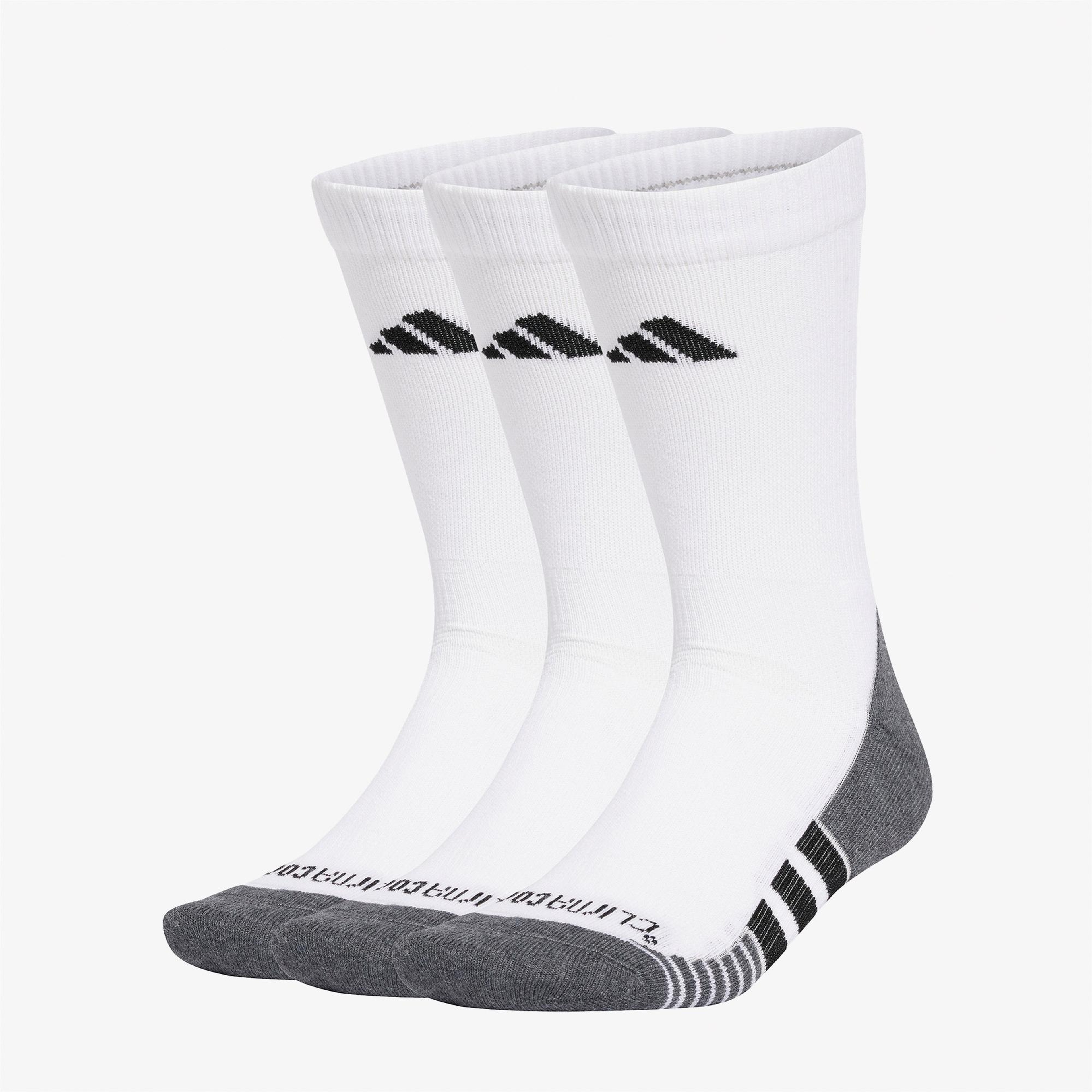 adidas Pernce Climacool Cushioned Bilekli 3lü Unisex Beyaz Antrenman Çorabı