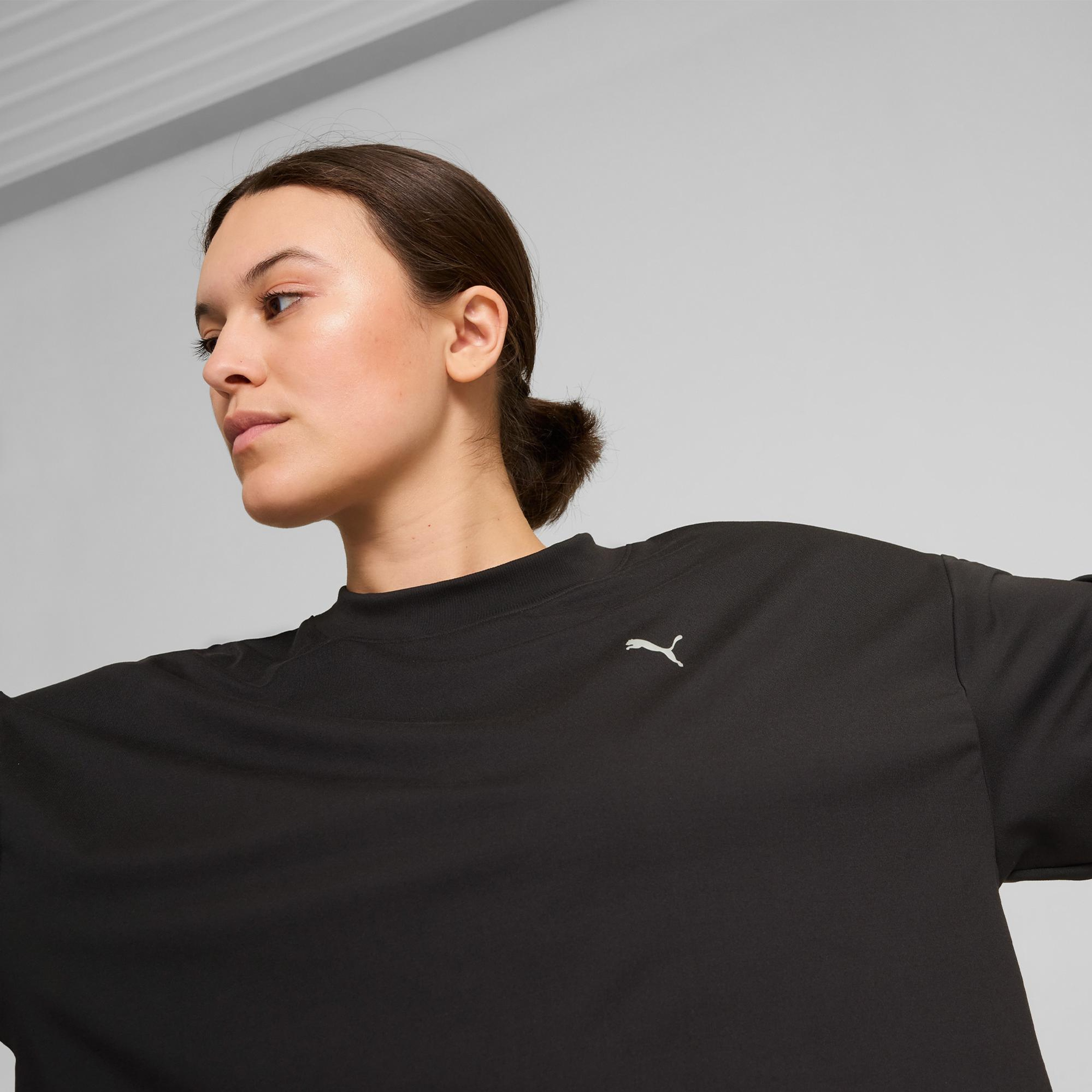 Puma Cloudspun Kadın Siyah Antrenman Üstü