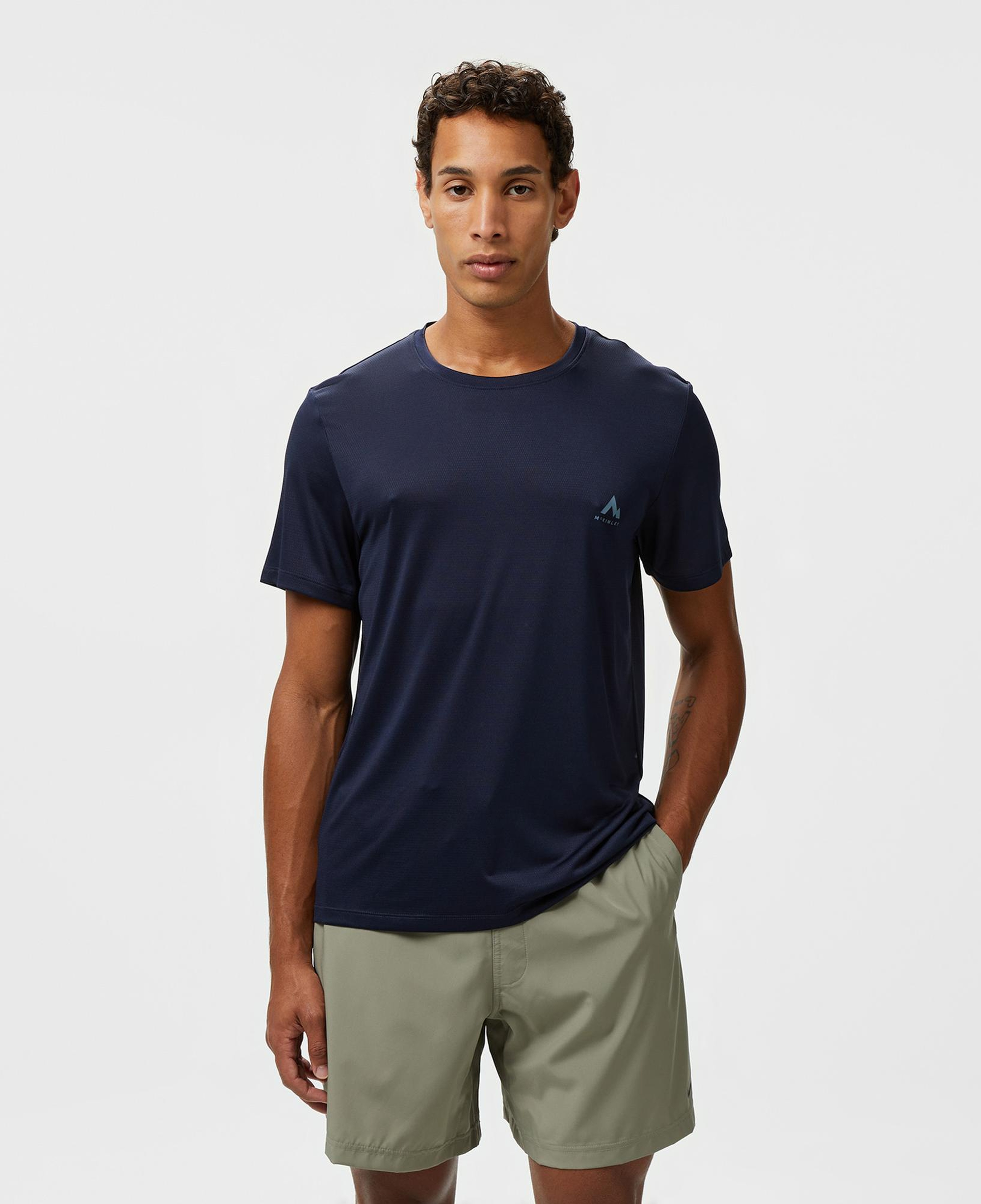 McKinley Ally Erkek Gri T-Shirt