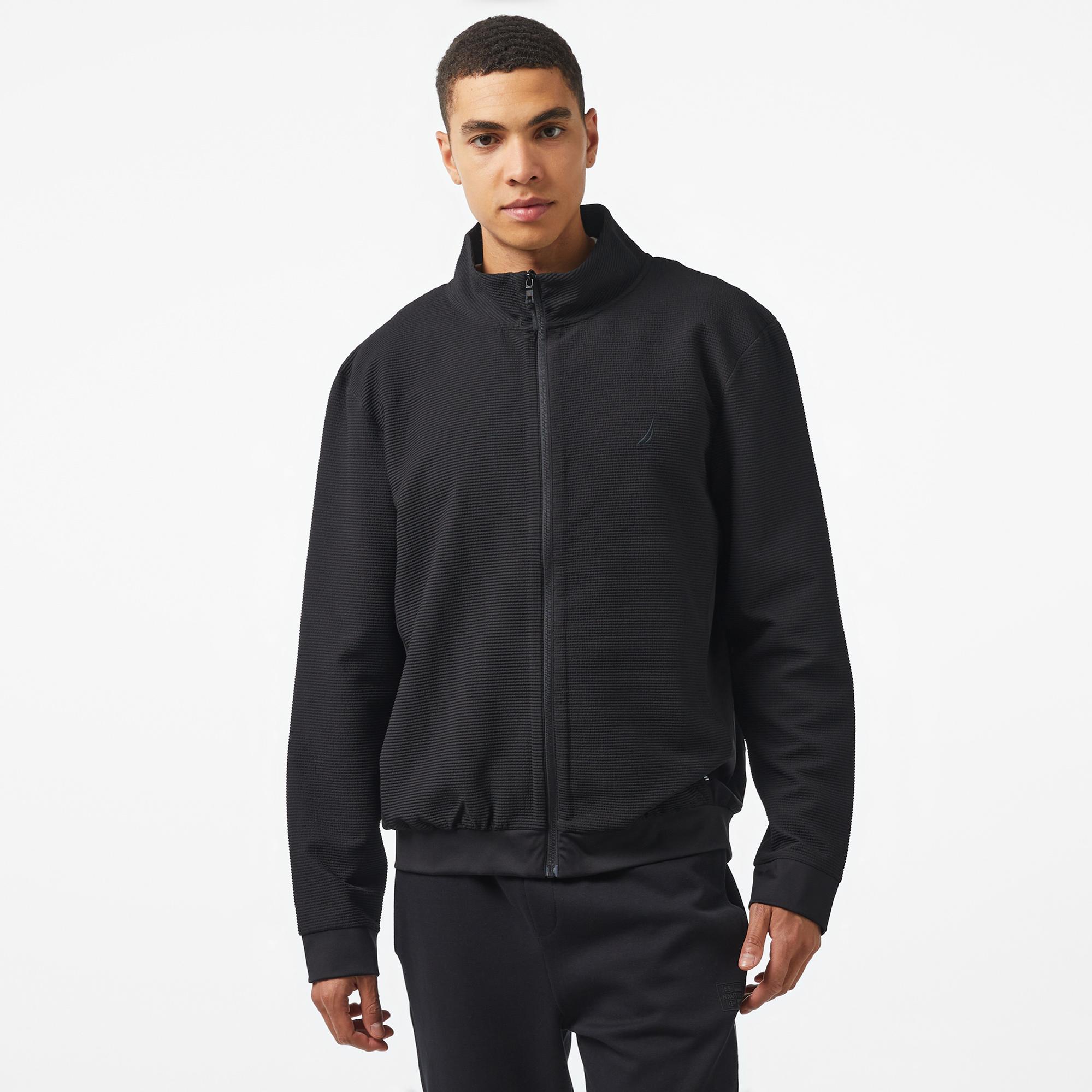 Nautica Erkek Siyah Regular Fit Sweatshirt
