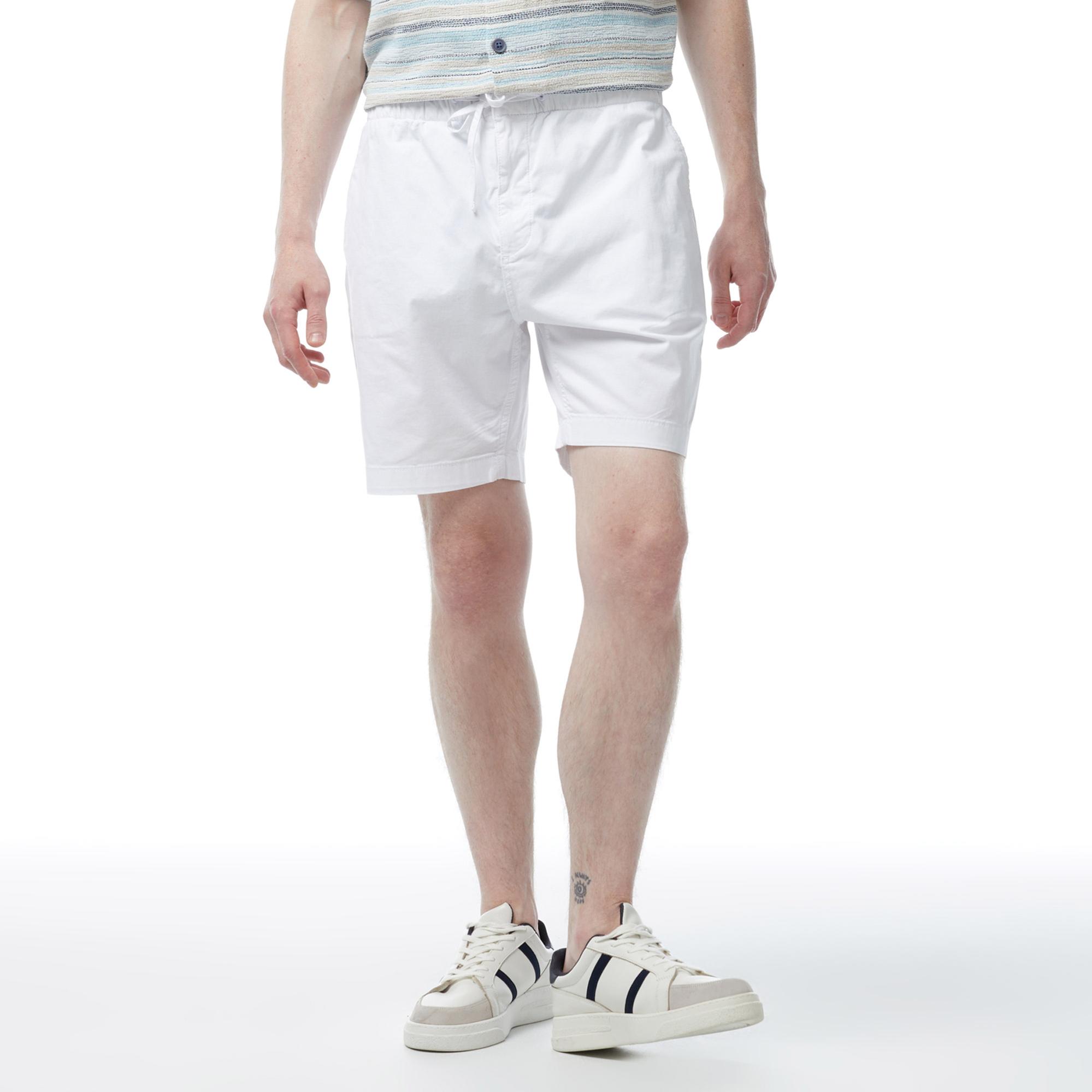 Nautica Erkek Beyaz Bermuda